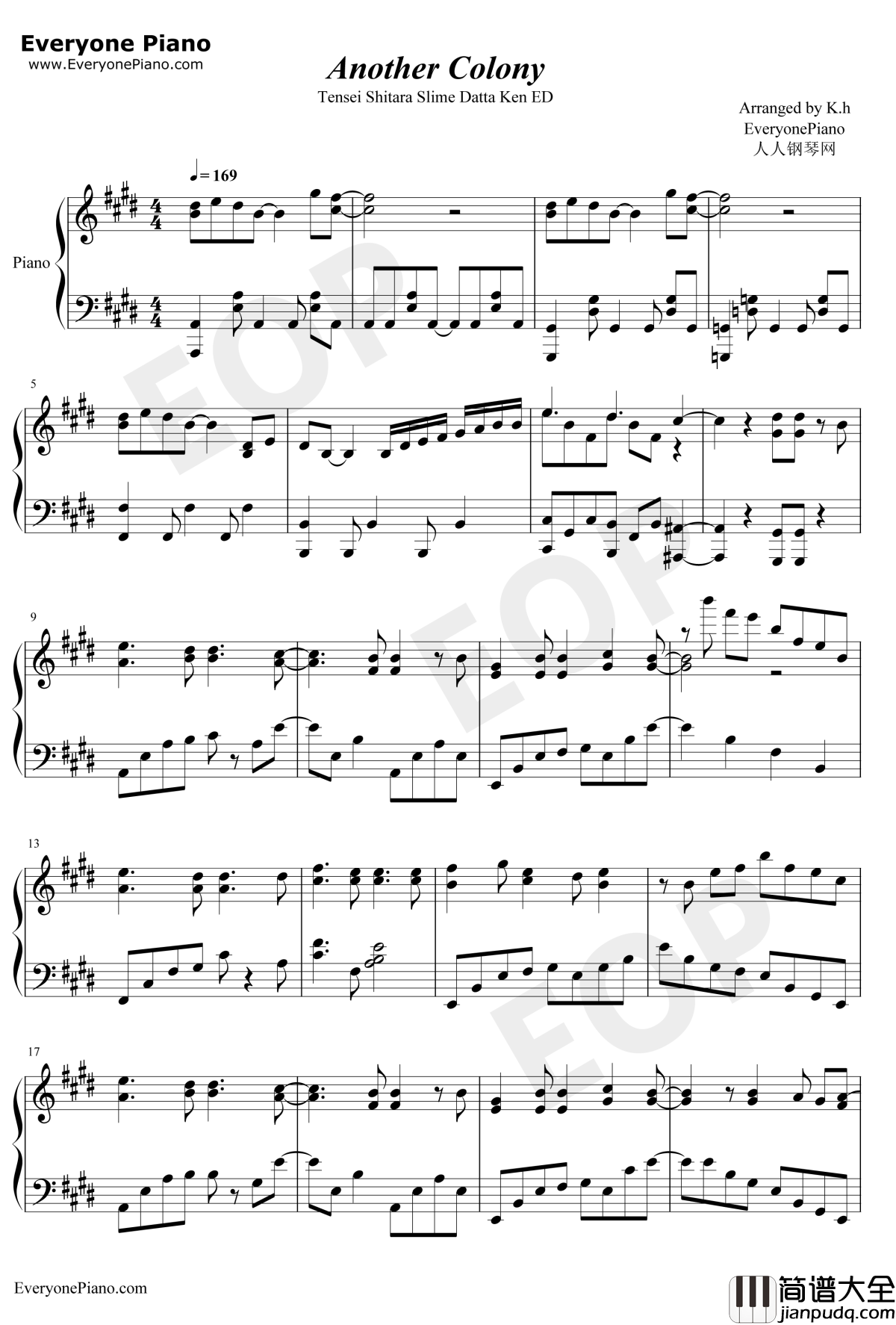 Another_colony钢琴谱_TRUE