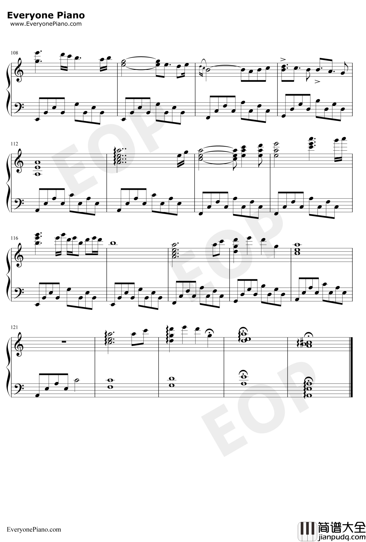 渡る者の途絶えた桥钢琴谱_东方Project_东方地灵殿二面道中曲