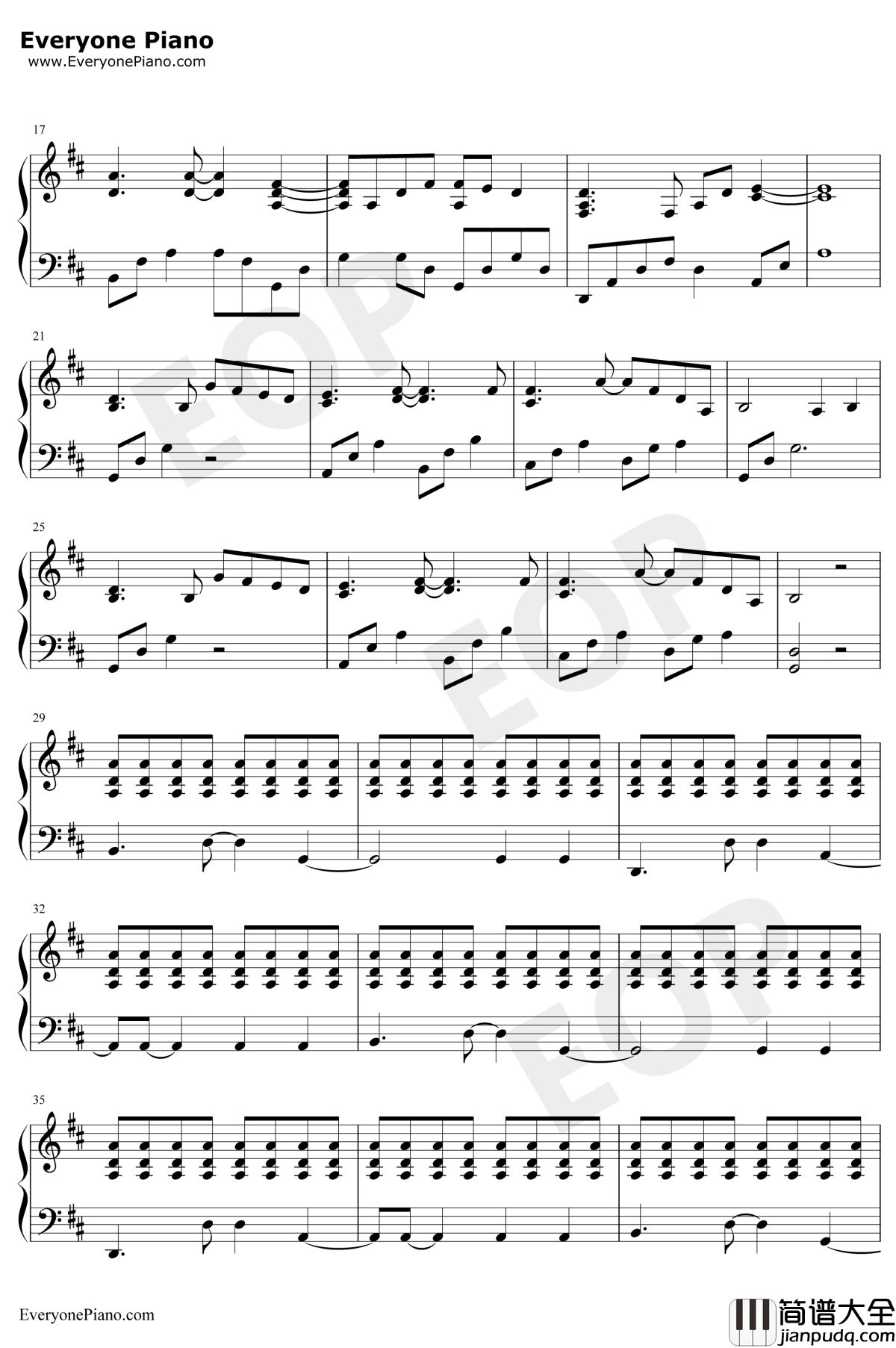 Dying_in_LA钢琴谱_Panic!_at_the_Disco