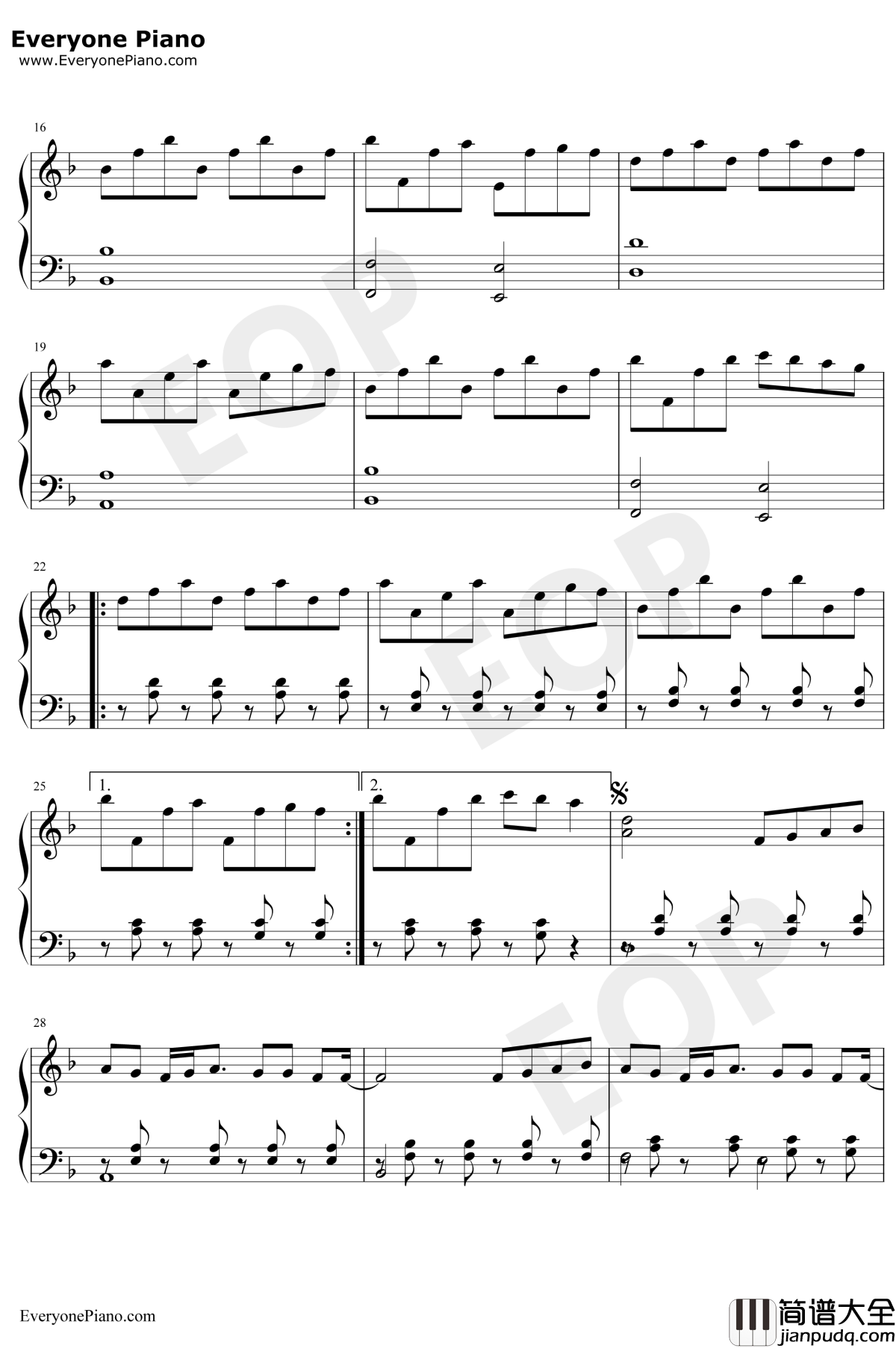 Fall_Away钢琴谱_Twenty_One_Pilots