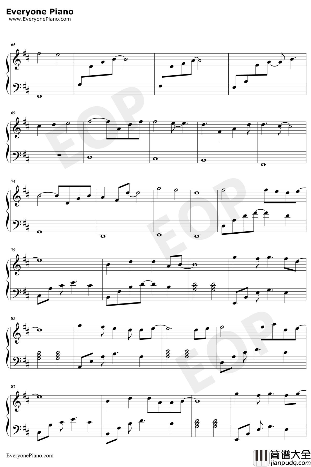 地铁等待钢琴谱_宋孟君_钢琴独奏版