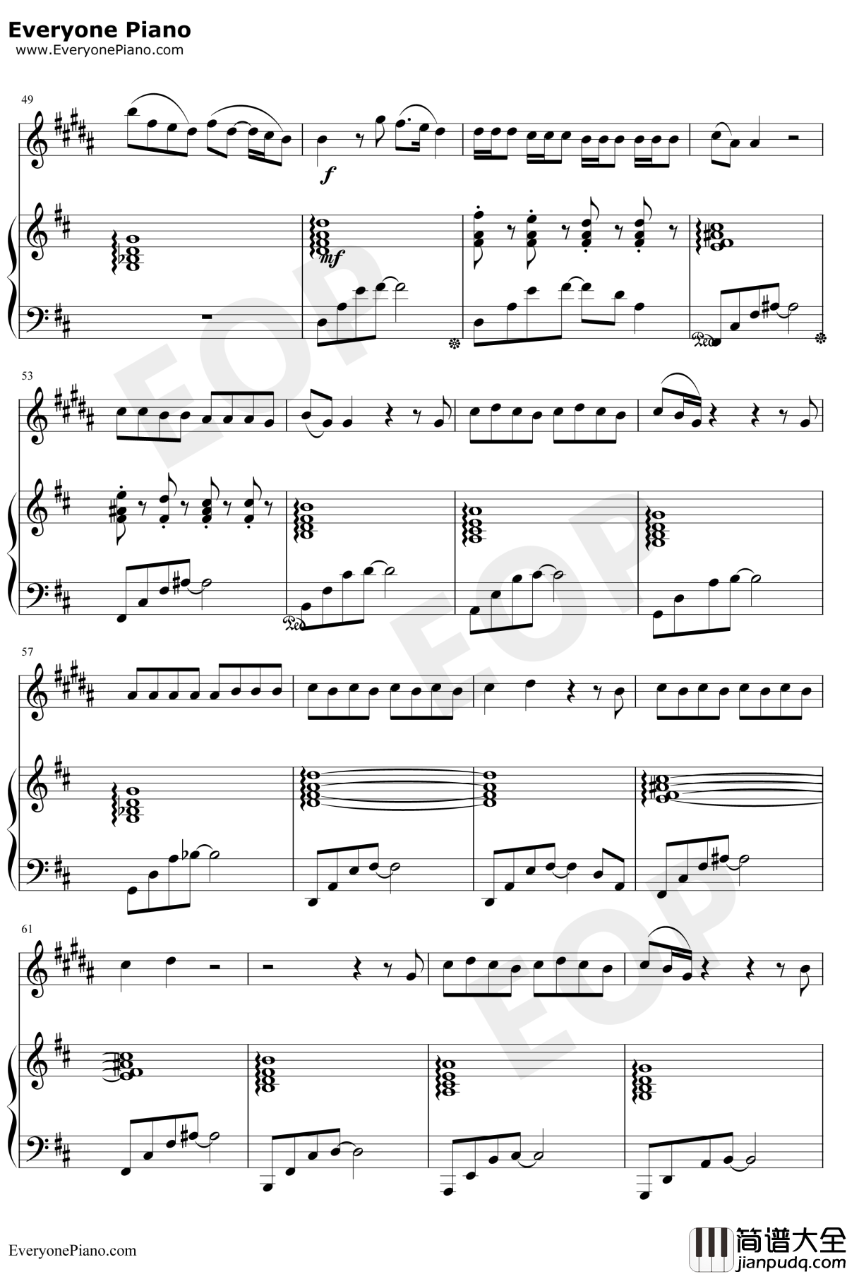 Beautiful钢琴谱_Bazzi