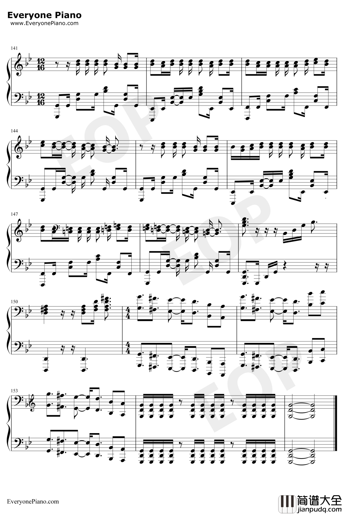 Katharsis钢琴谱_TK_from凛冽时雨_东京喰种reOP2