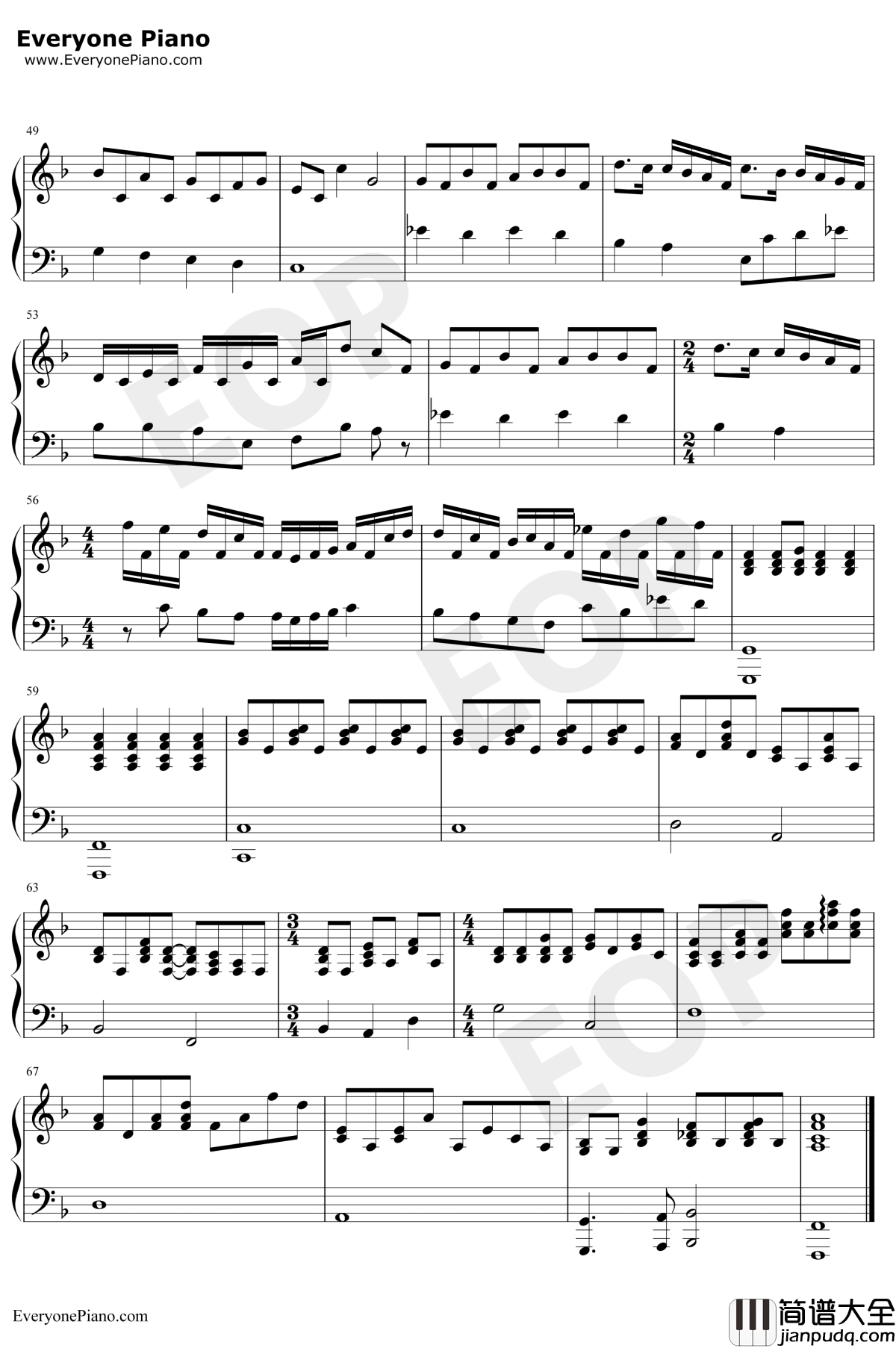 Love_of_My_Life钢琴谱_Queen