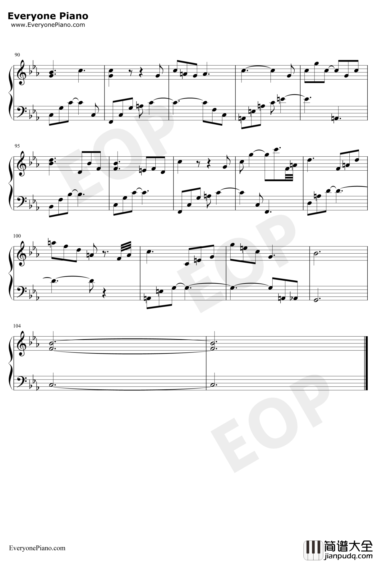 当你老了钢琴谱_莫文蔚_伴奏谱