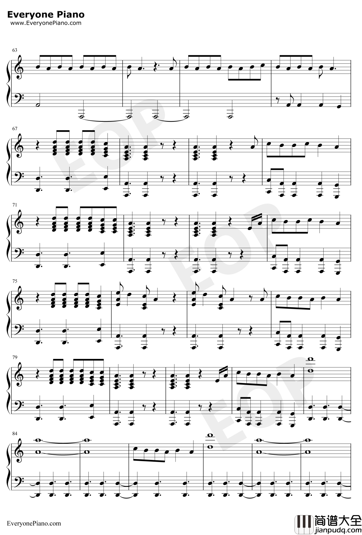 Lane_Boy钢琴谱_Twenty_One_Pilots