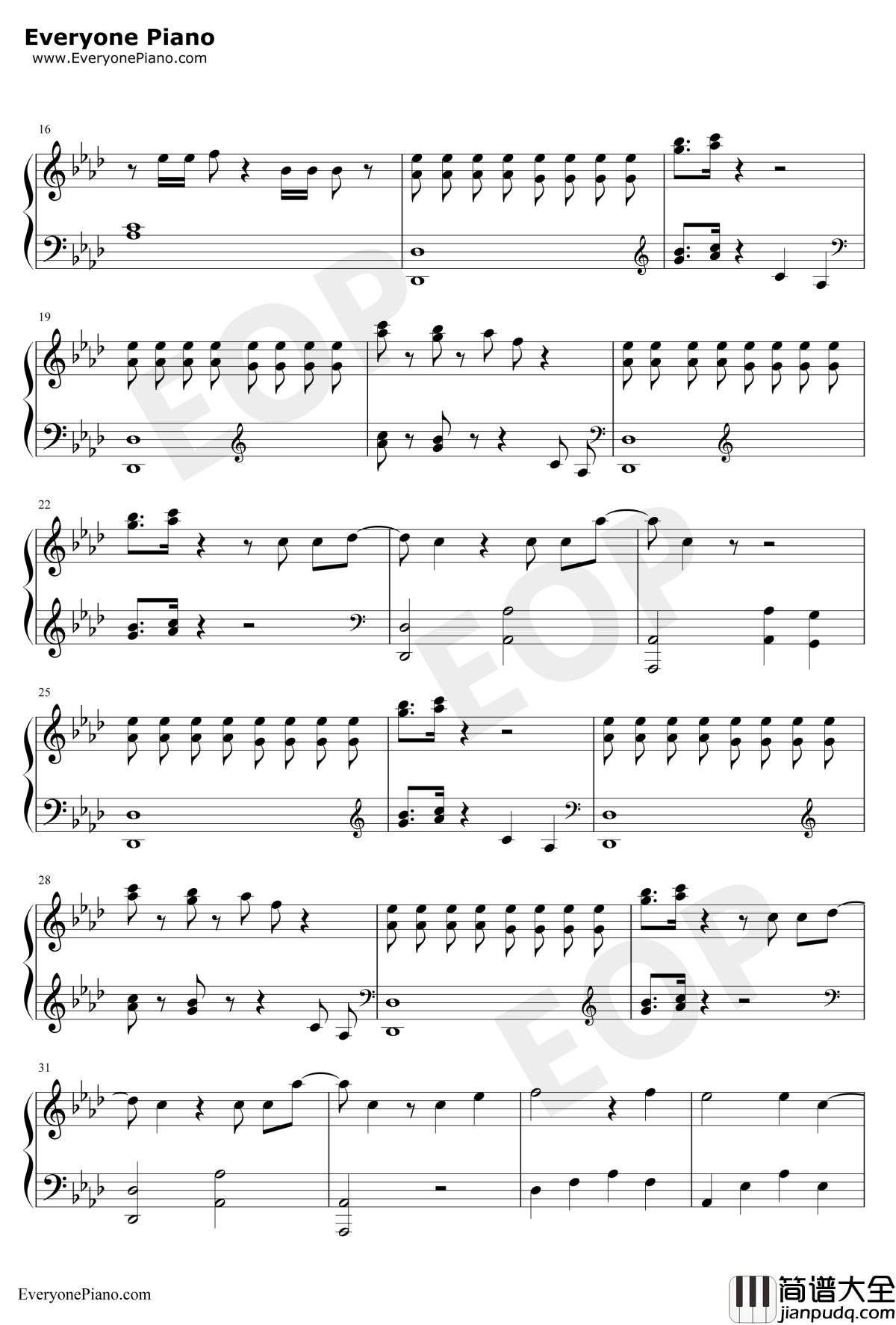 Serendipity钢琴谱_防弹少年团