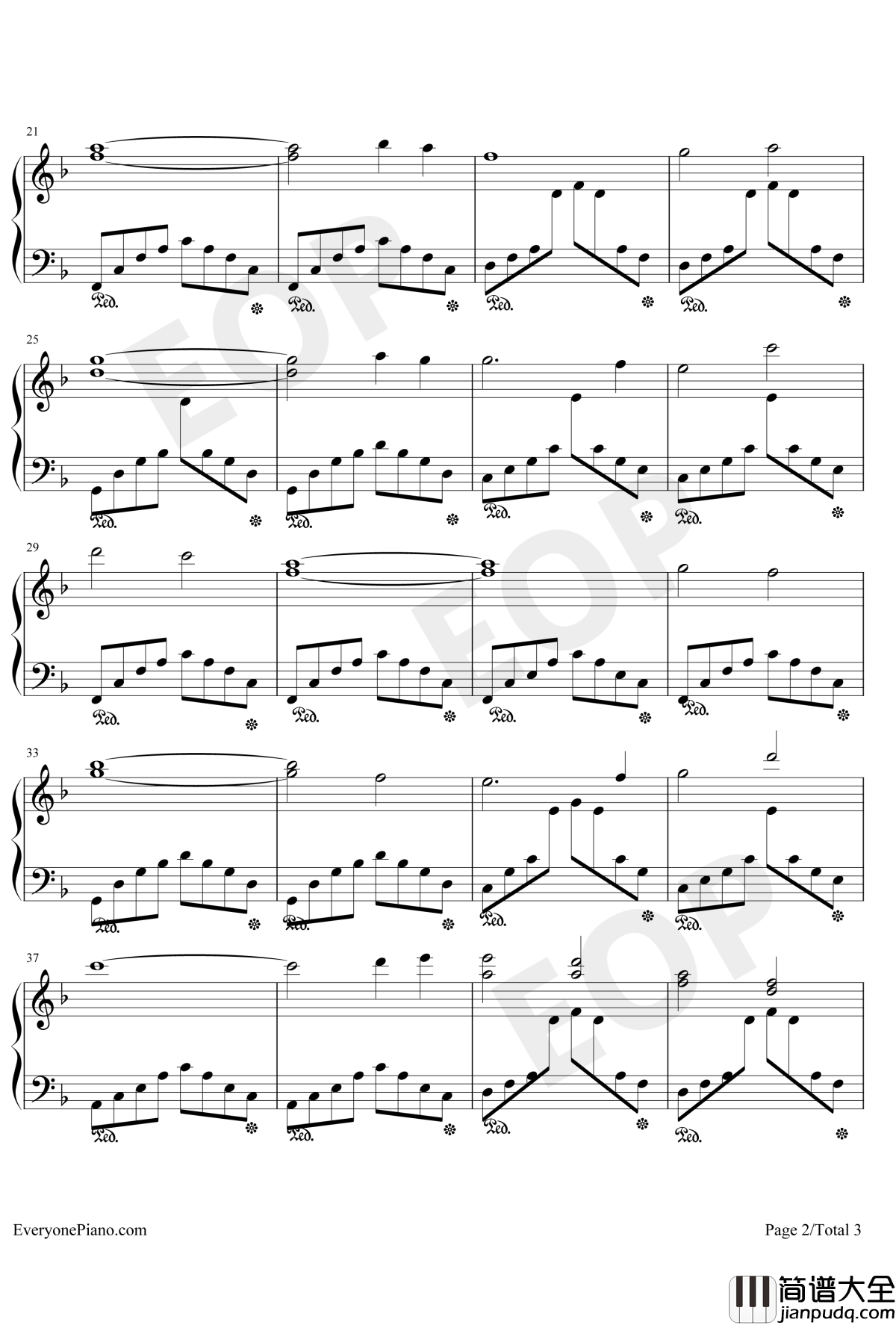 青玉案钢琴谱_吴欣睿_仙剑奇侠传三龙葵主题曲