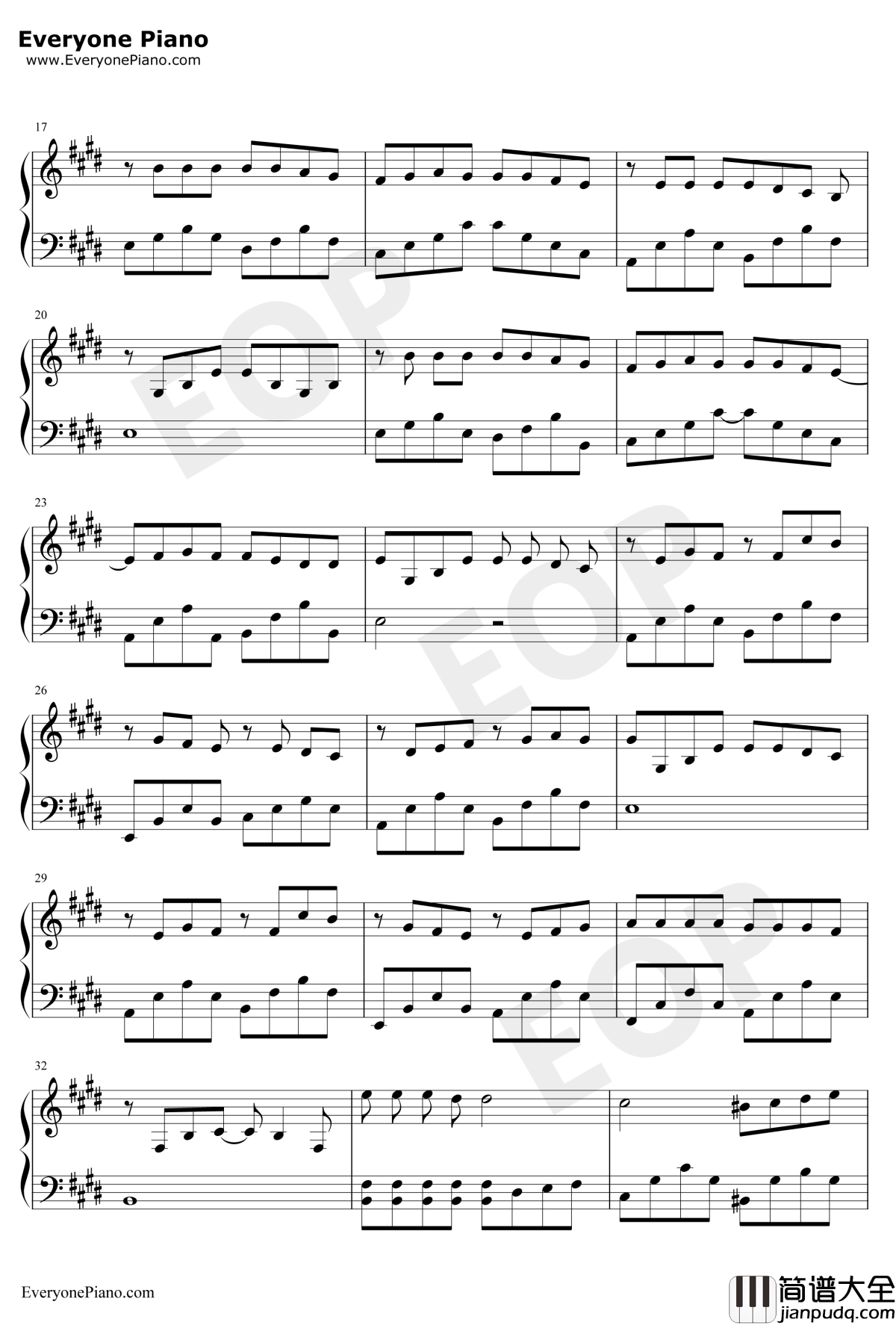 告别校园时钢琴谱_李克勤