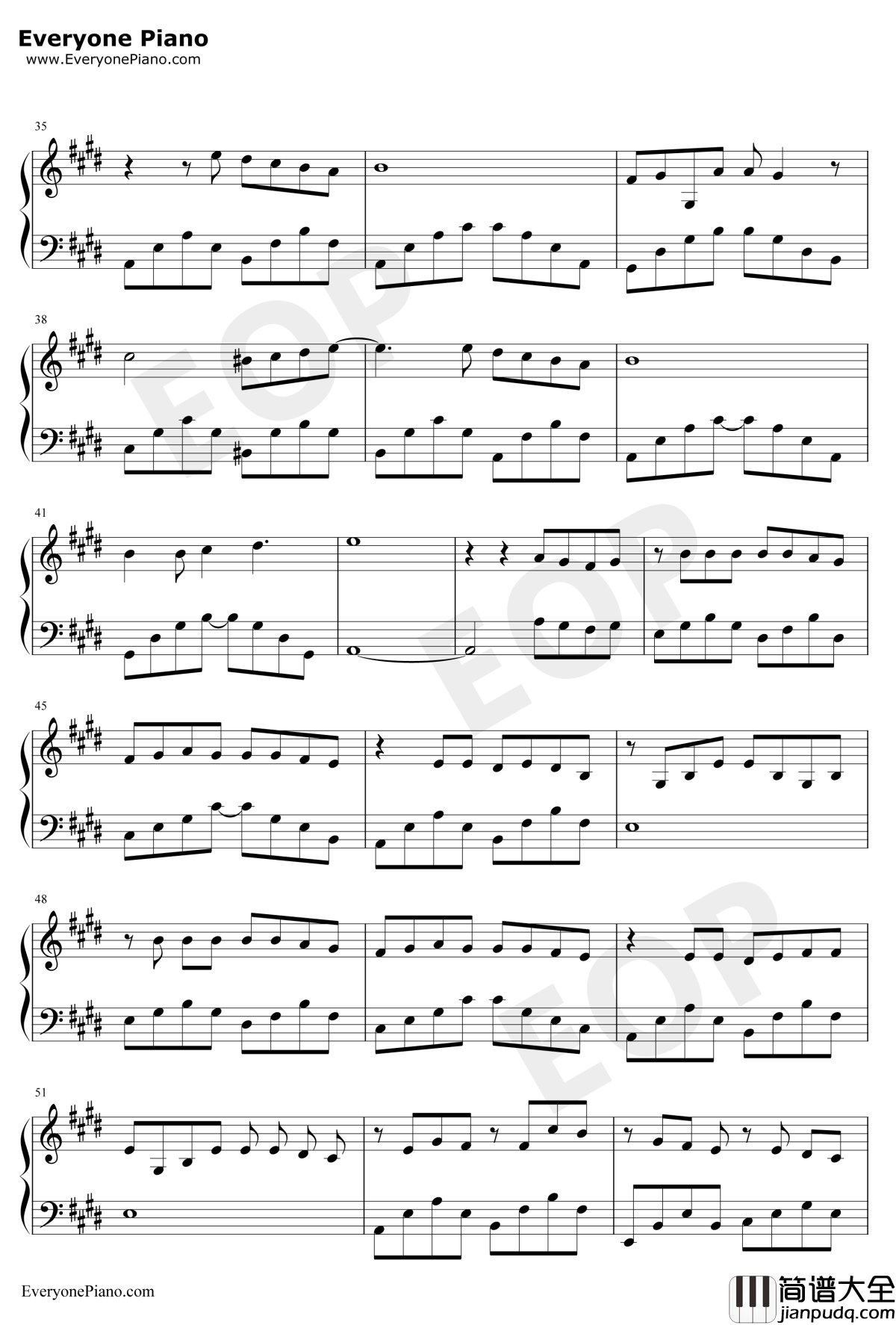 告别校园时钢琴谱_李克勤