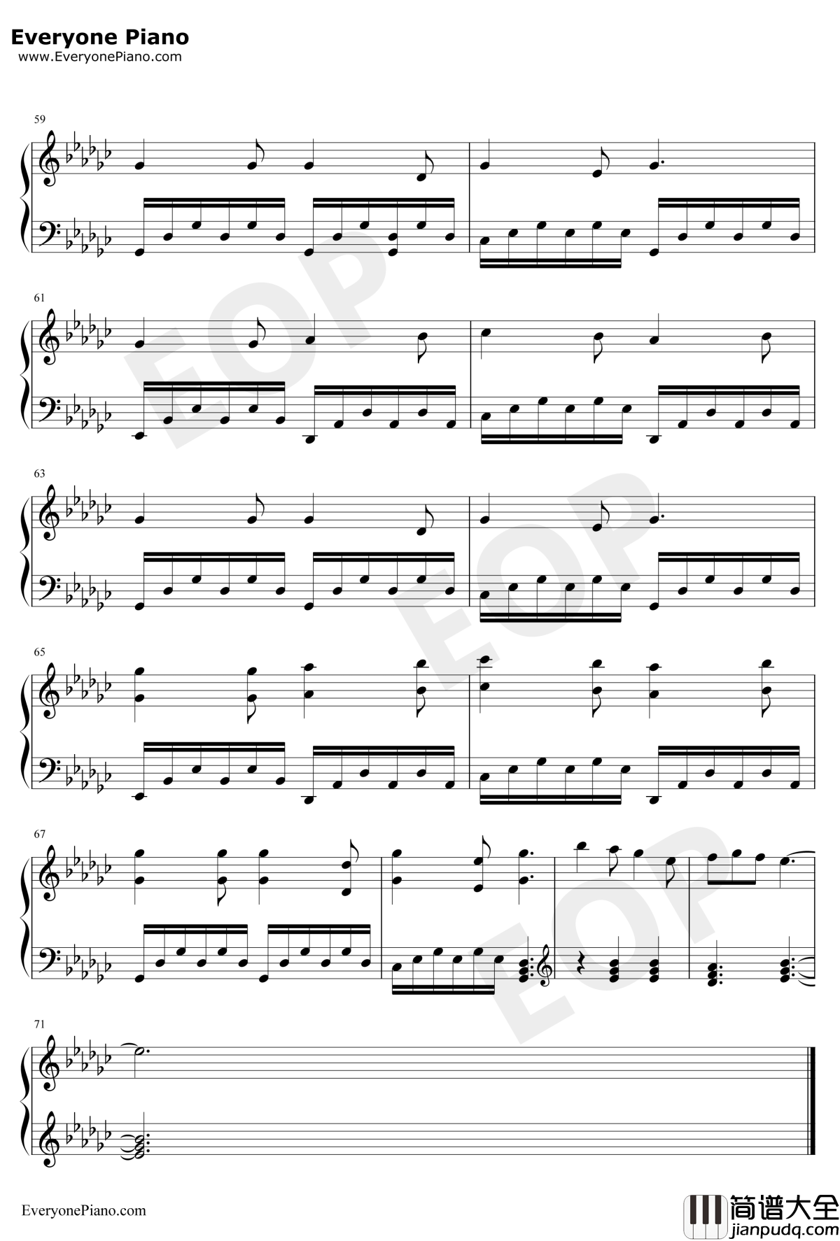 We_Three_Kings钢琴谱_JohnHenryHopkinsJr._WeThreeKingsofOrientAre_圣诞歌曲