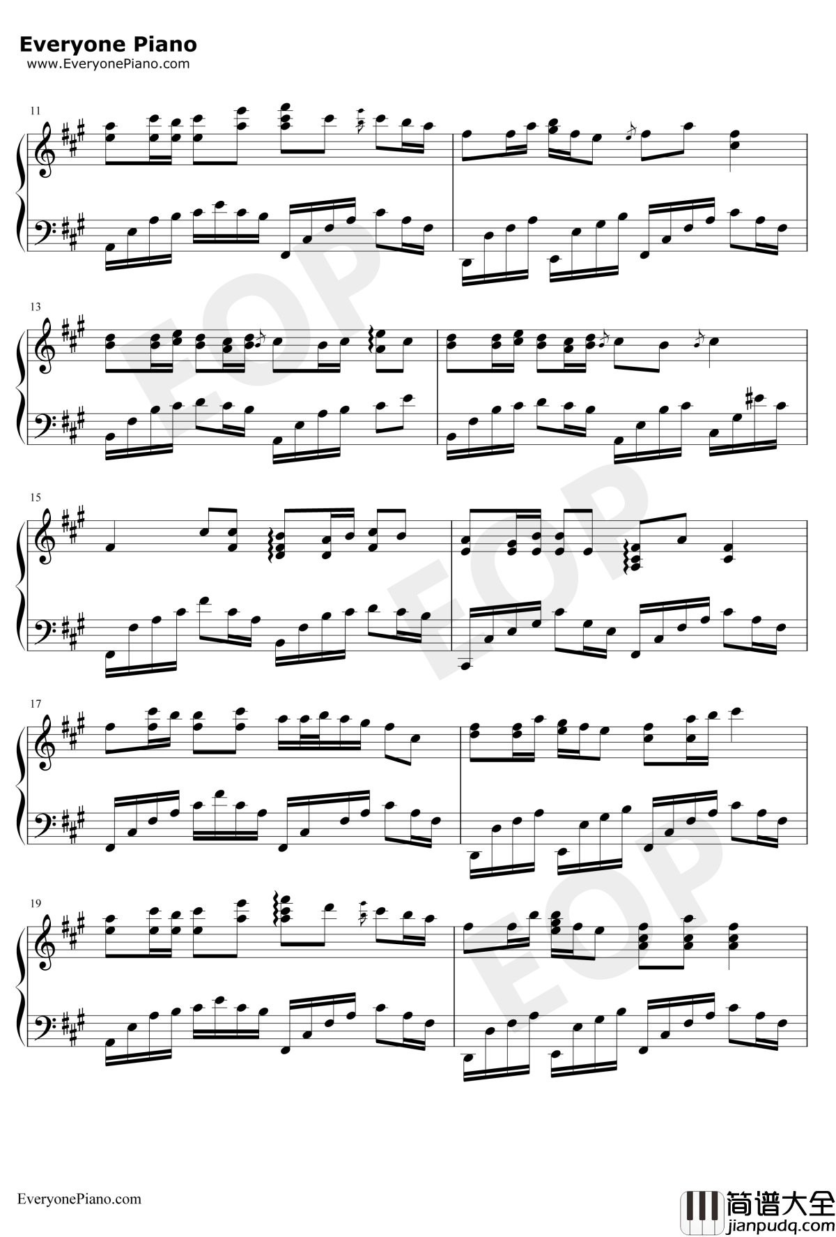 天涯钢琴谱_任贤齐_笑傲江湖片尾曲