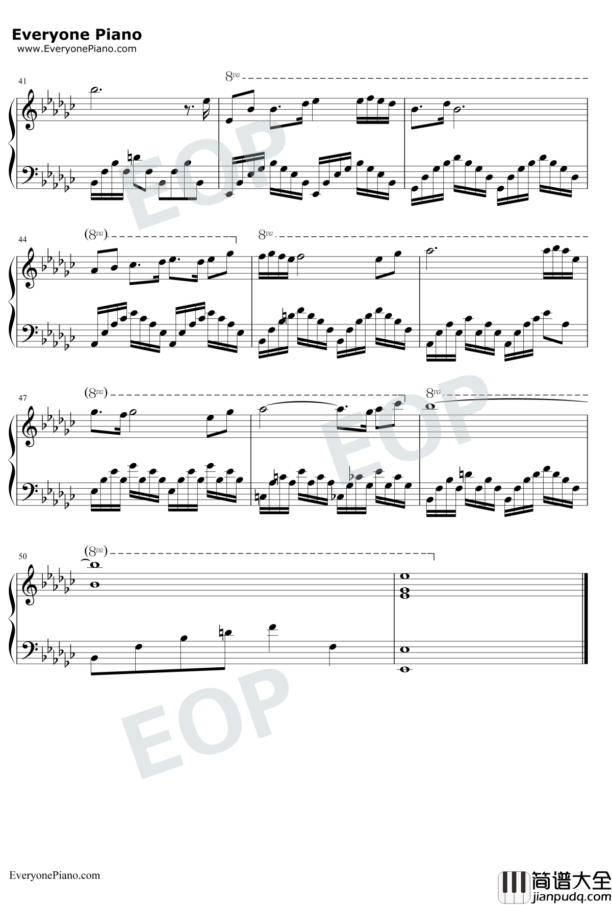 左手指月钢琴谱_萨顶顶_香蜜沉沉烬如霜片尾曲