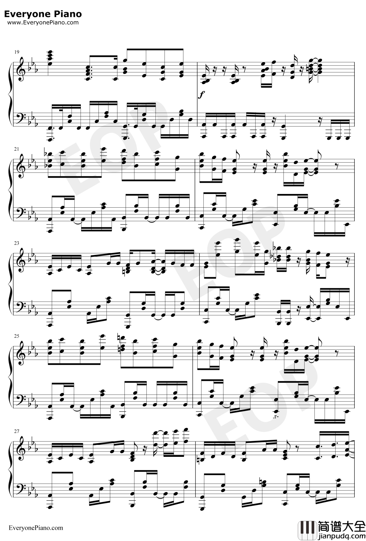 Youthful_Beautiful钢琴谱_内田真礼_SSSS.GRIDMANED