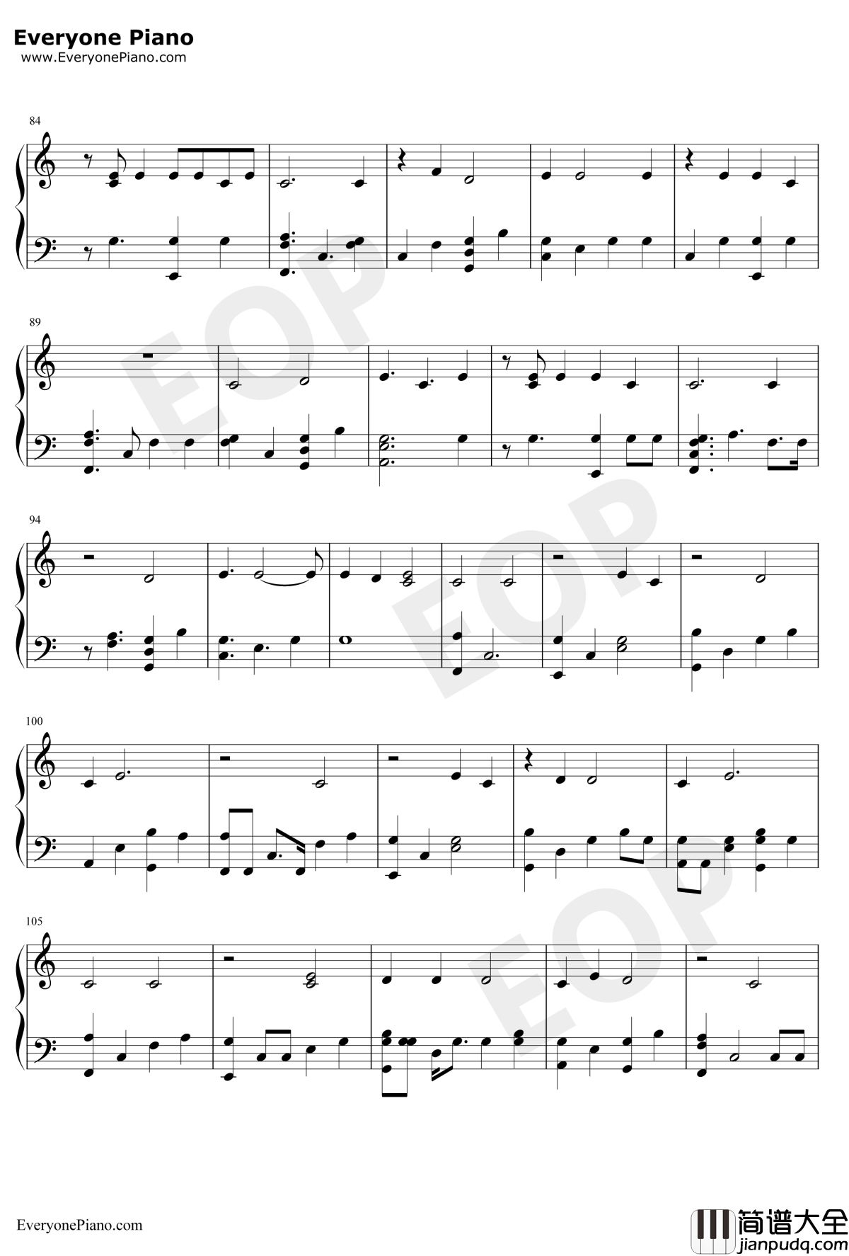 Beach_House钢琴谱_TheChainsmokers