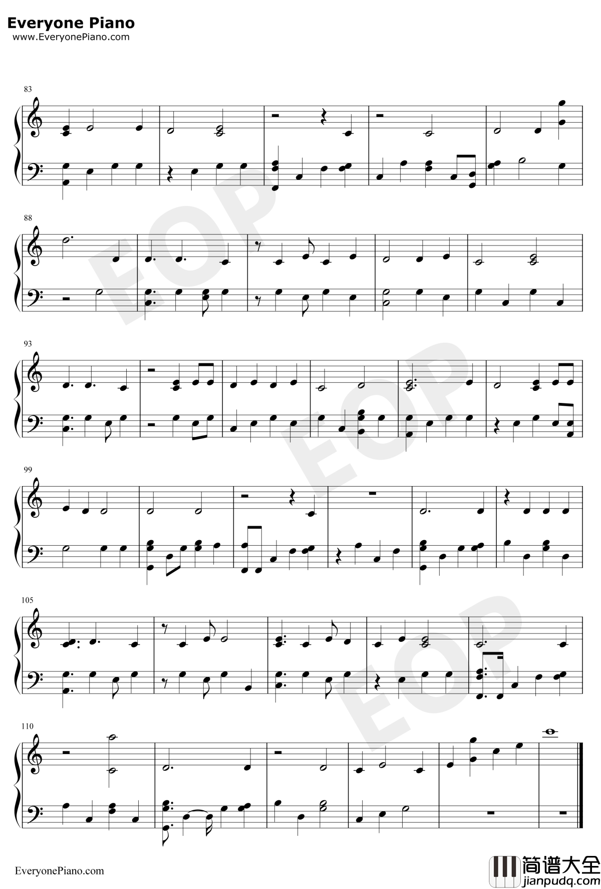 You_Make_It_Feel_Like_Christmas钢琴谱_GwenStefani