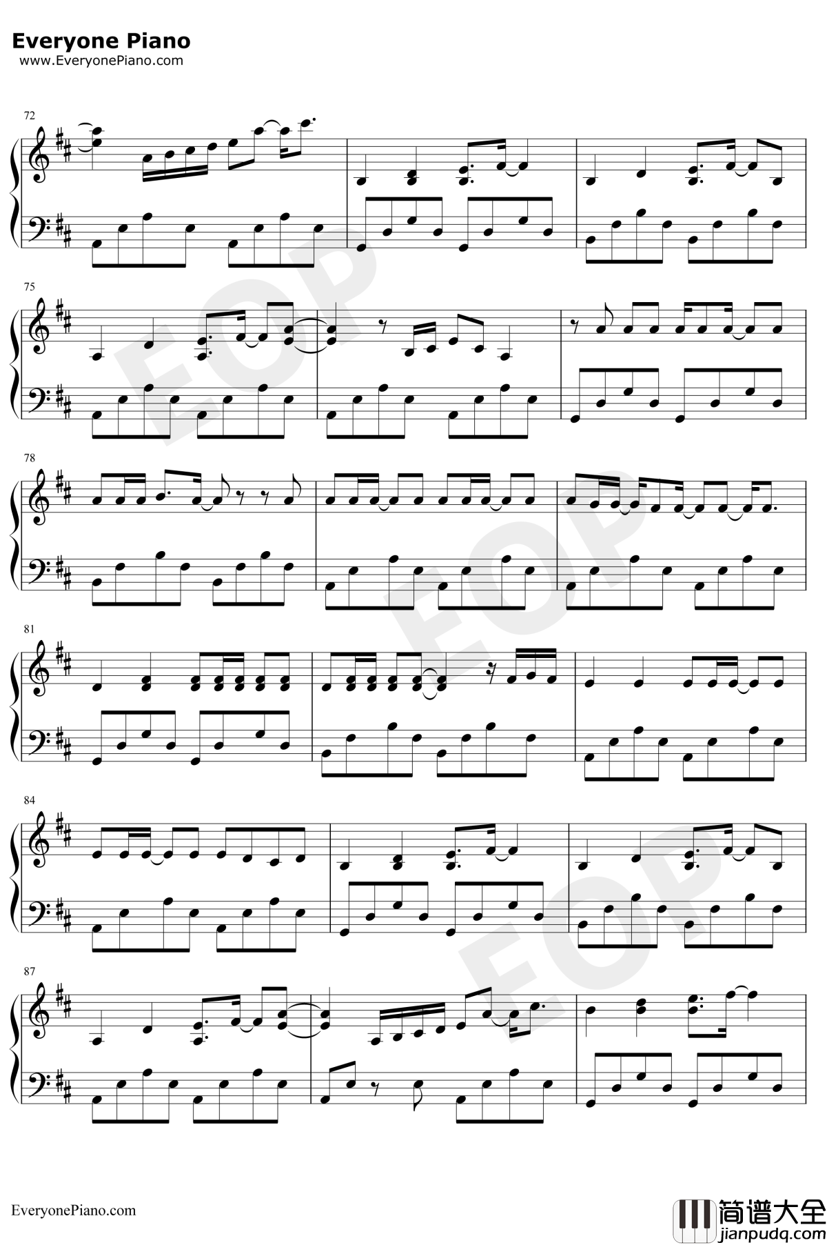 Shots钢琴谱_ImagineDragons_ImagineDragons