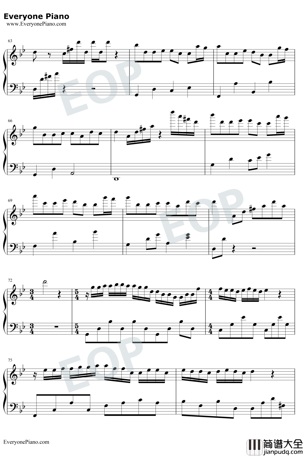 梦中的婚礼绝美版钢琴谱_理查德·克莱德曼_如此华丽的乐曲却也只是一场梦