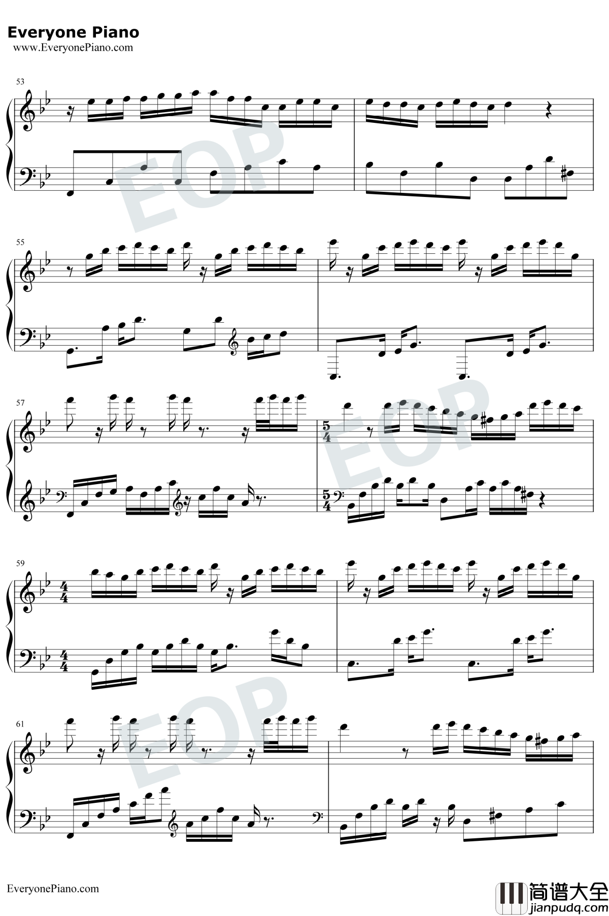 梦中的婚礼绝美版钢琴谱_理查德·克莱德曼_如此华丽的乐曲却也只是一场梦