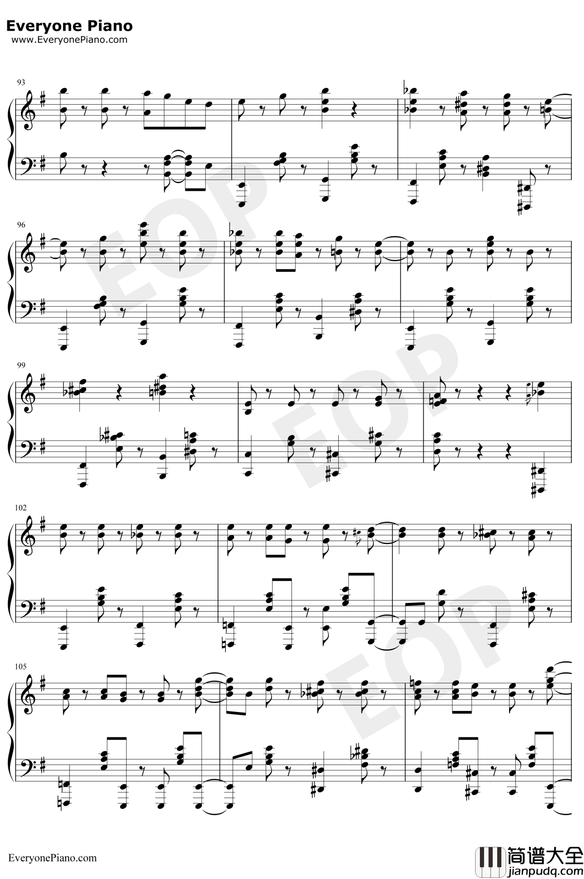 GINTONIC~オヤジ~钢琴谱_大岳香子_大岳香子