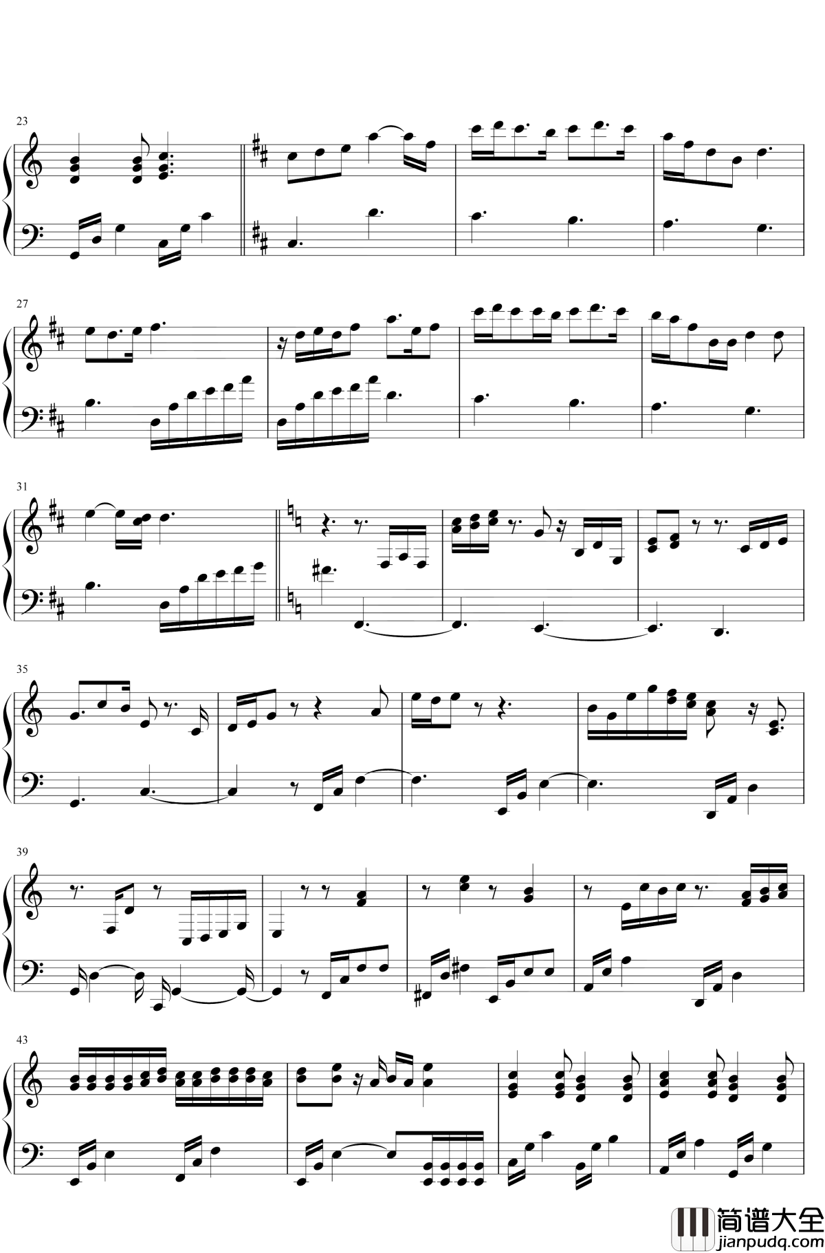 给妈妈钢琴谱_房东的猫_献给我此生最爱的妈妈