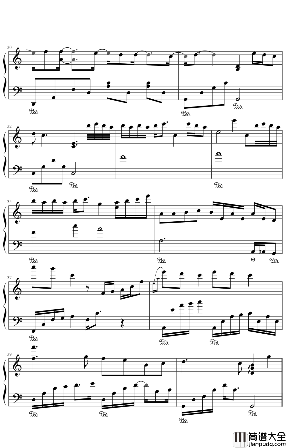 黑夜问白天钢琴谱_林俊杰_白天不懂夜的黑