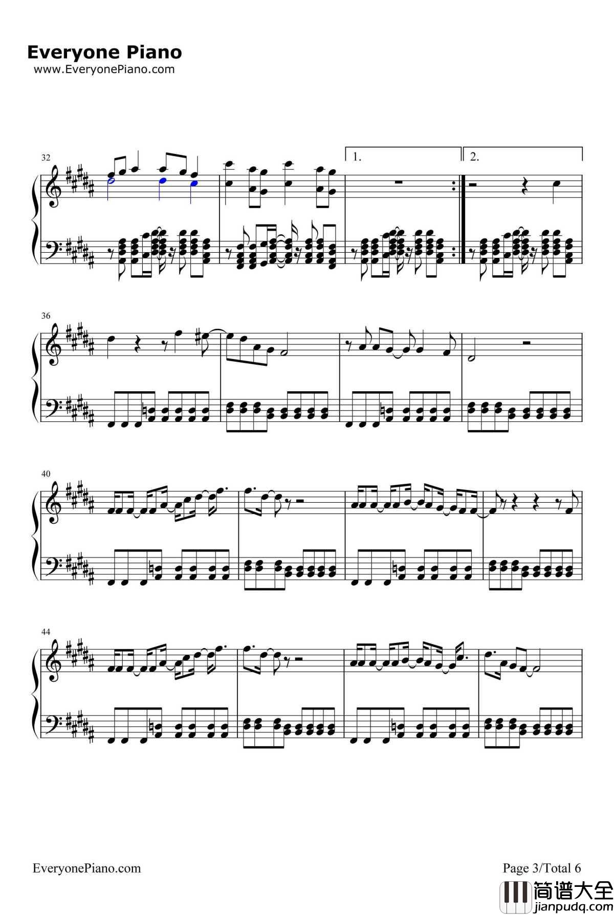 Don't_Want_You_Back钢琴谱_Bakermat