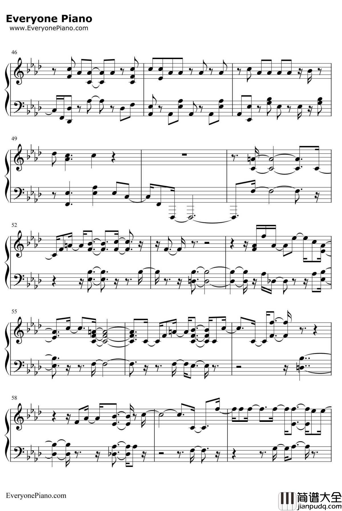 As_If_It's_Your_Last钢琴谱_BlackPink