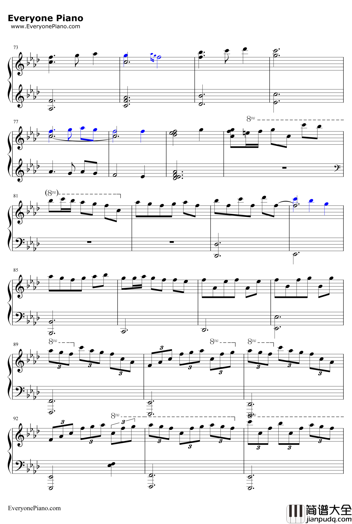 Arwen's_Vigil钢琴谱_ThePianoGuys