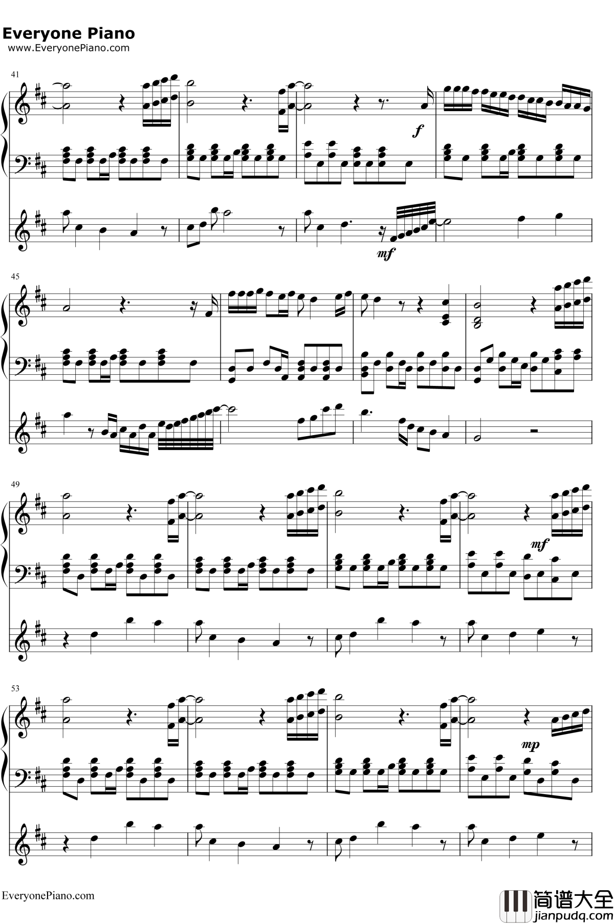 And_The_Winner_Is钢琴谱_GérardDarmon