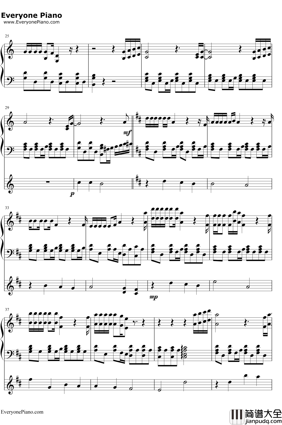 And_The_Winner_Is钢琴谱_GérardDarmon