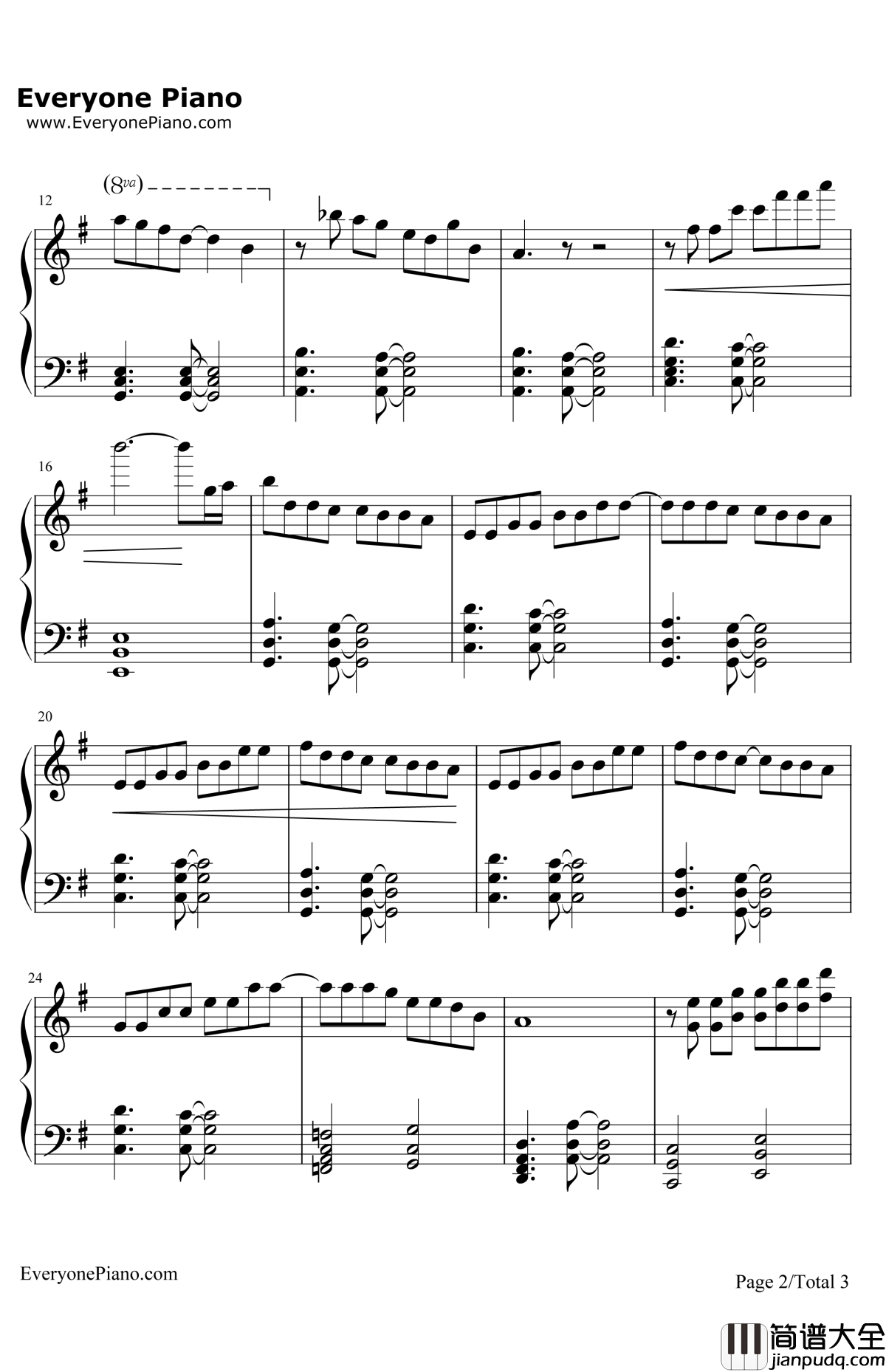 Bella's_Lullaby钢琴谱_CarterBurwell_暮光之城电影原声带