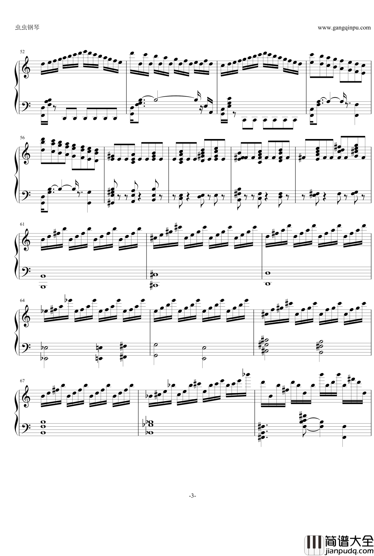 悲怆V3钢琴谱_贝多芬