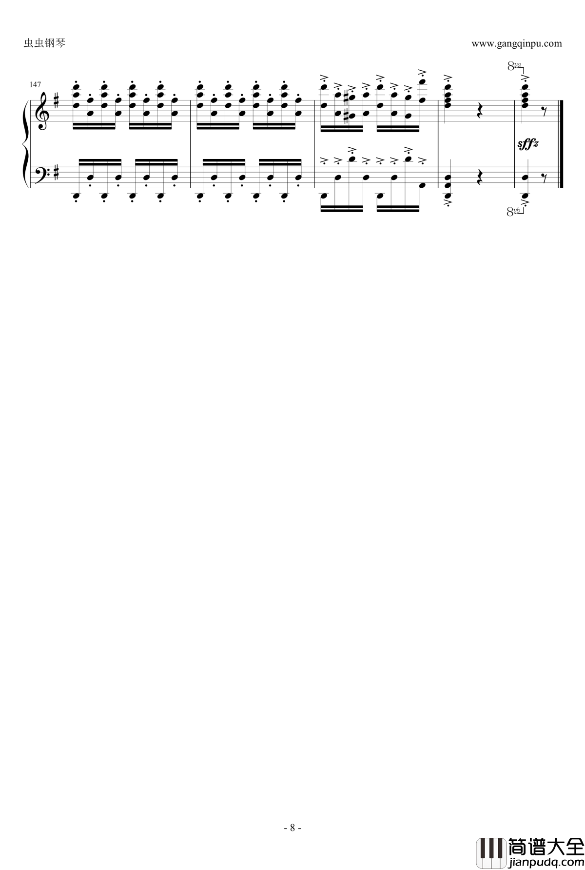 The_can_can钢琴谱_康康舞曲_Jacques_Offenbach