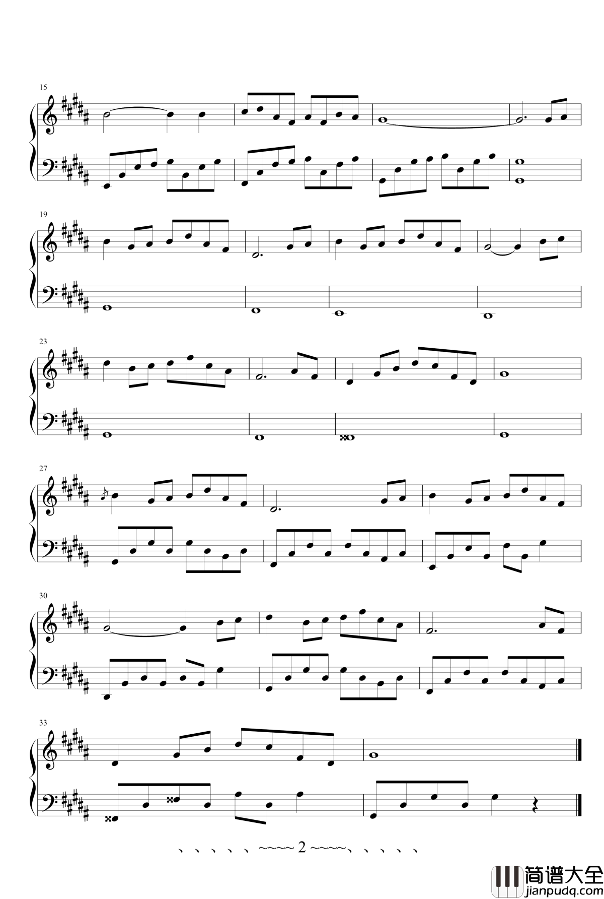 です啭迣，煙埖钢琴谱_薛文