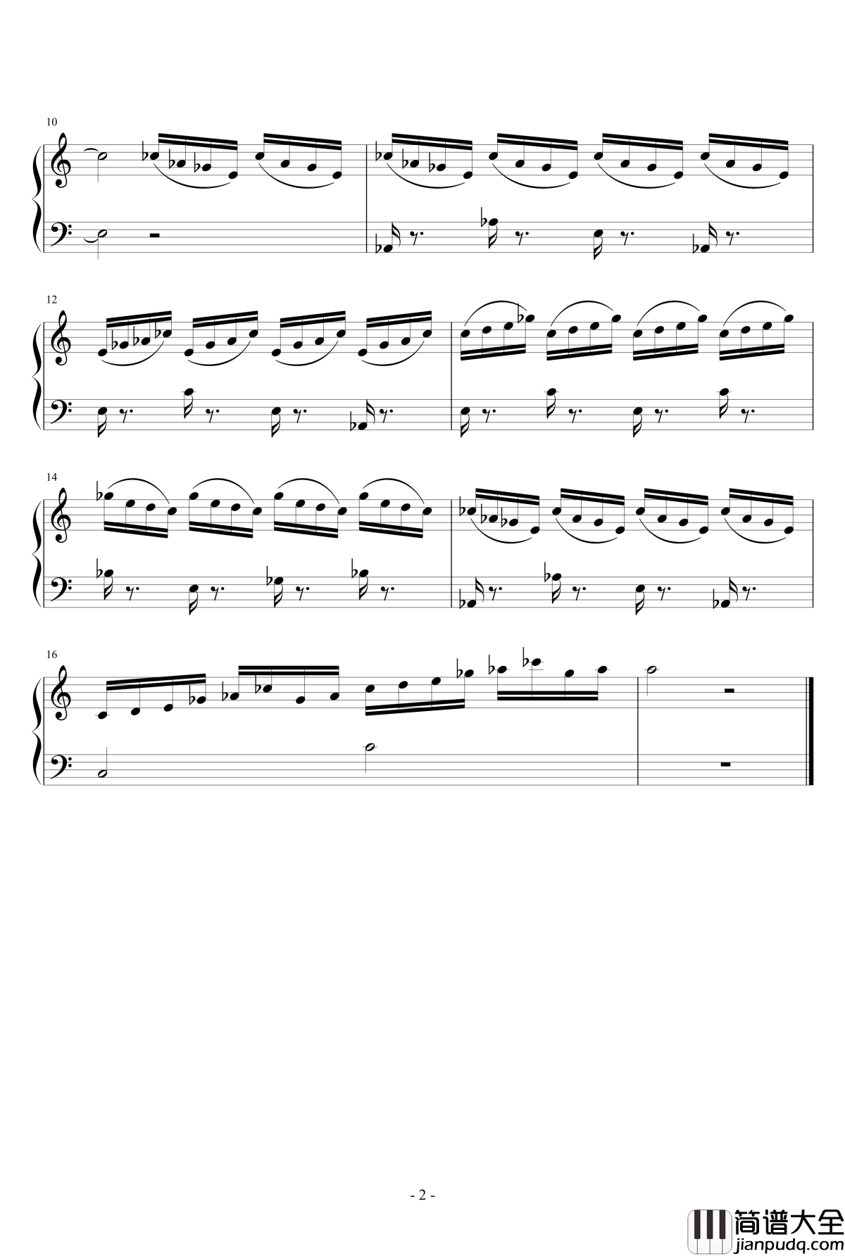 无调钢琴谱_1154105477