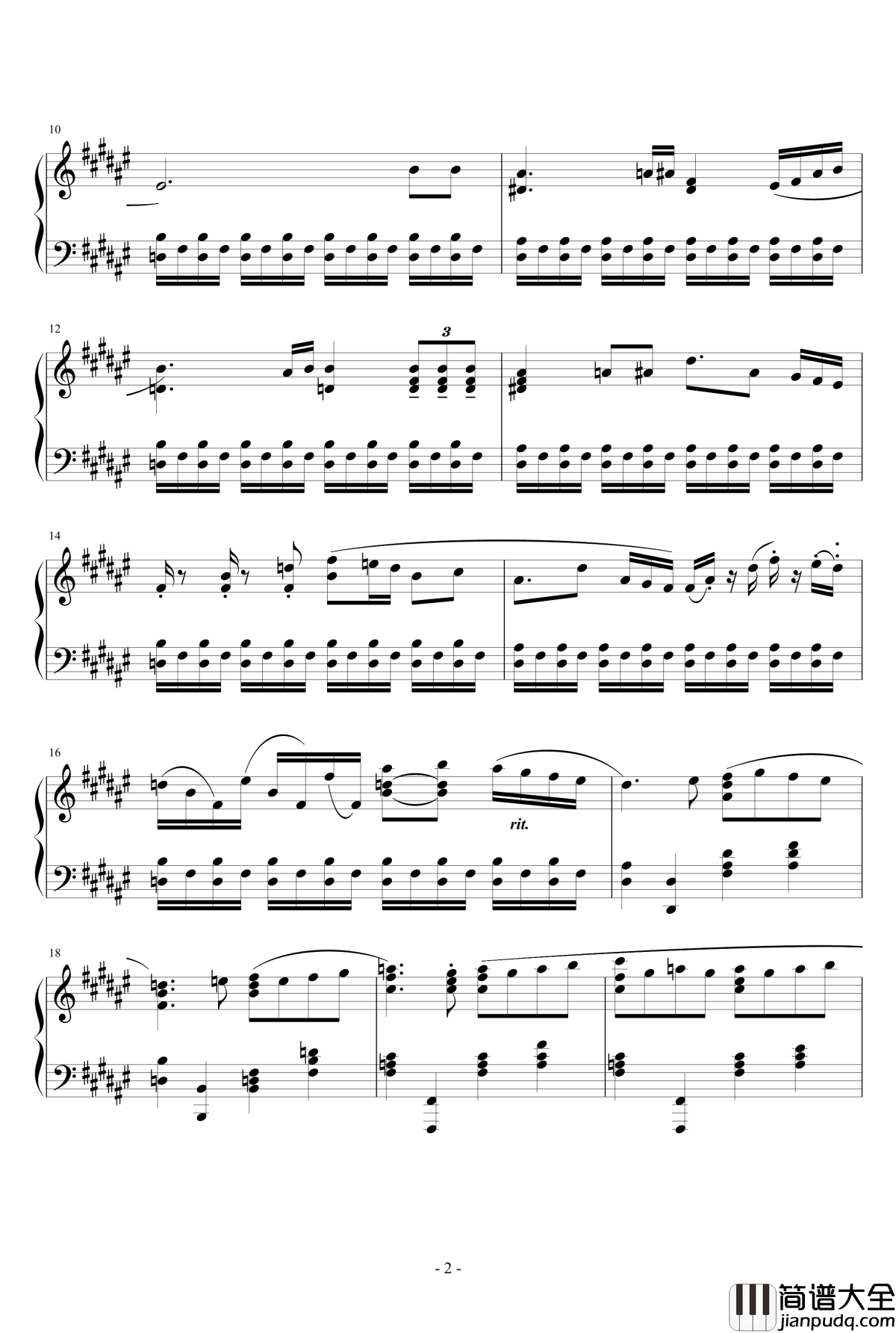 叙事曲钢琴谱_heimoxing