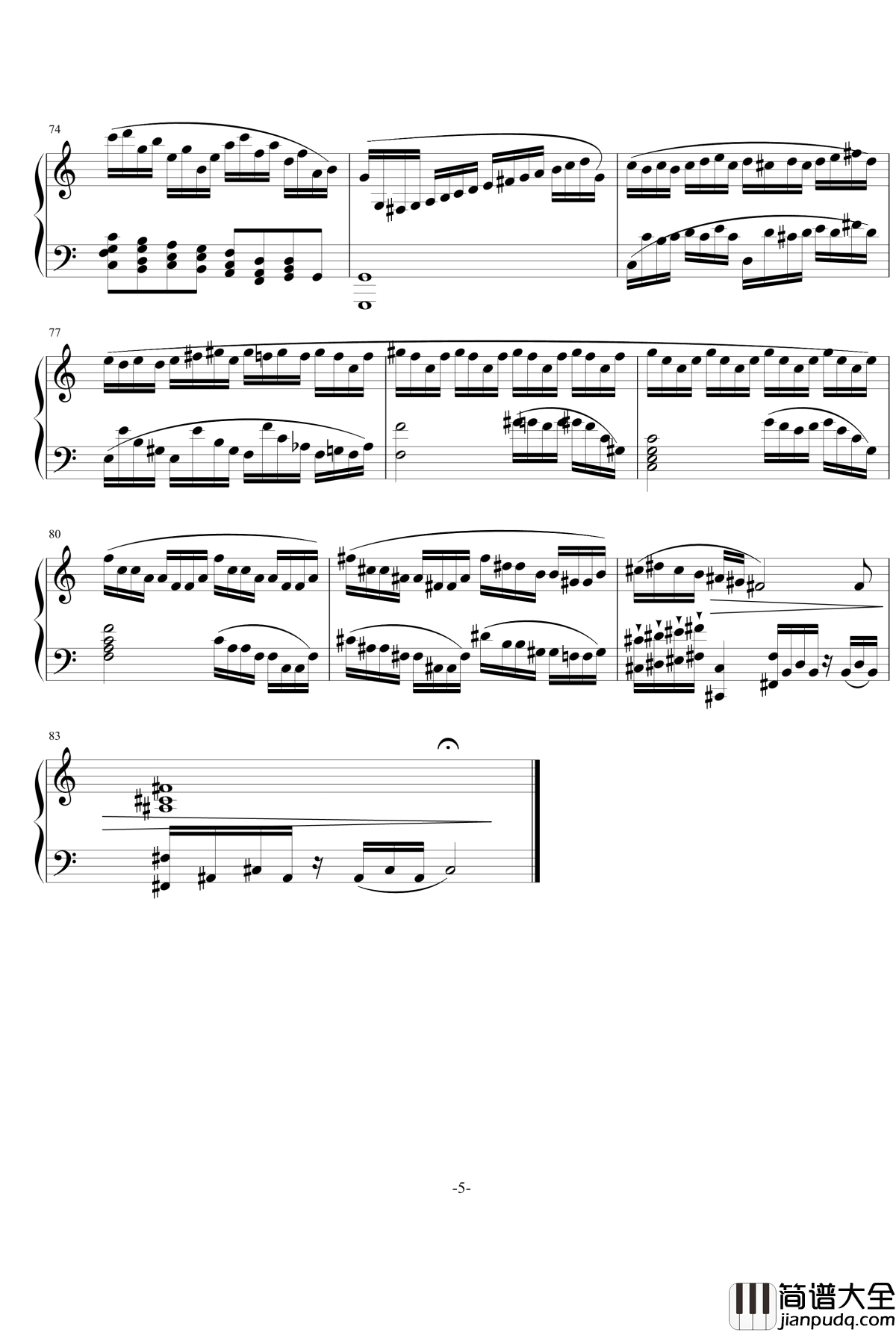 浪漫曲钢琴谱_戴婧