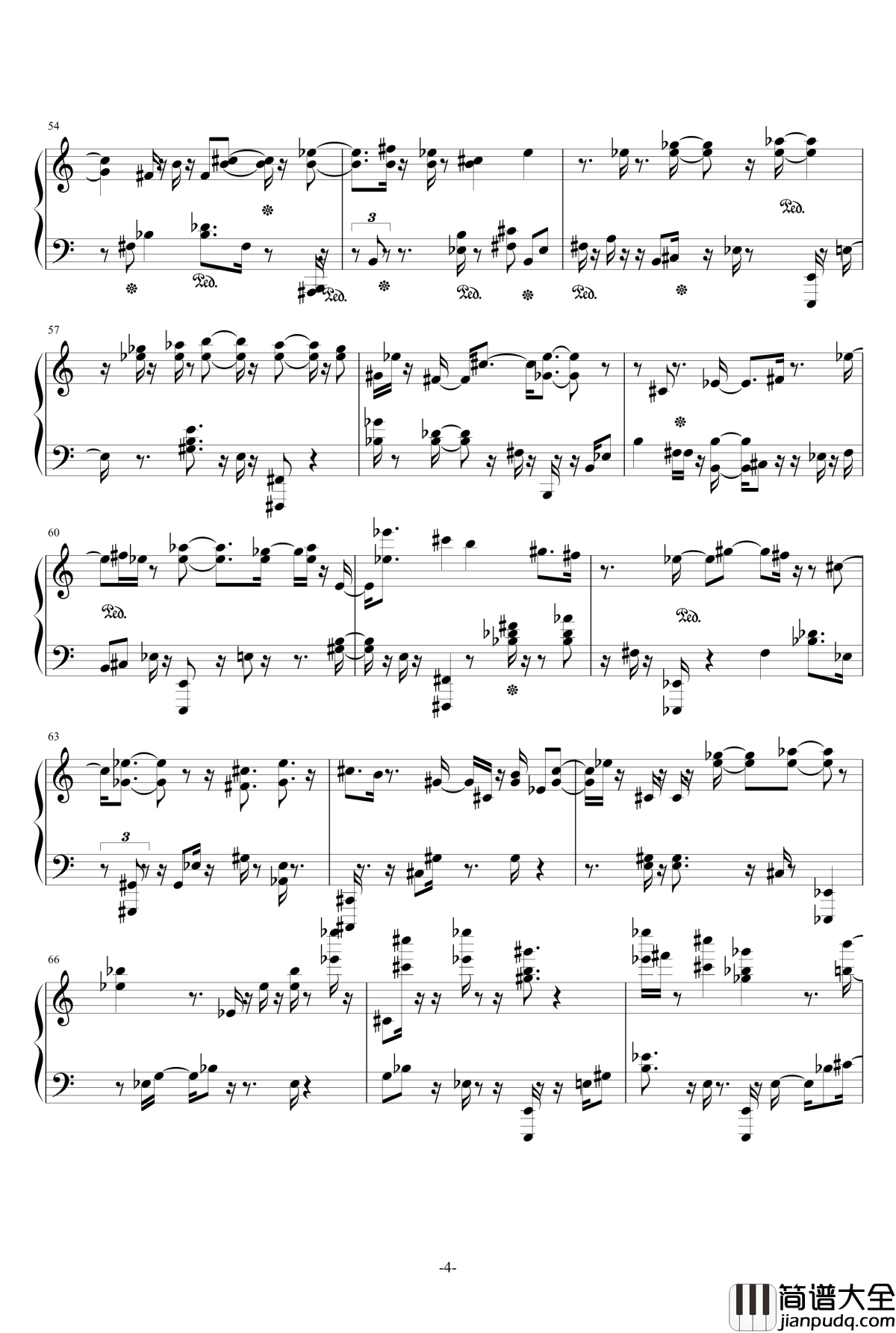 梦之音钢琴谱_飞腾哈哈