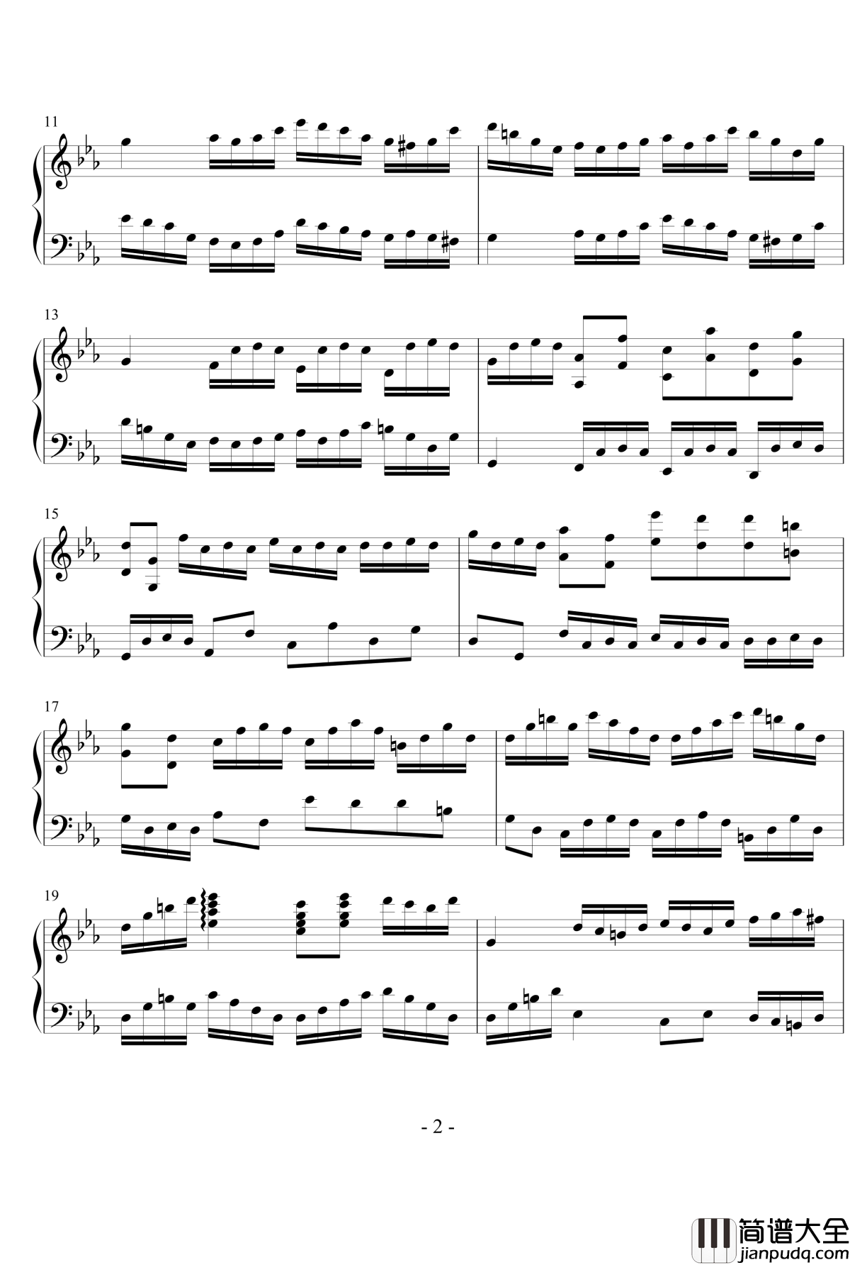 玫瑰卡农钢琴谱_beornotbe