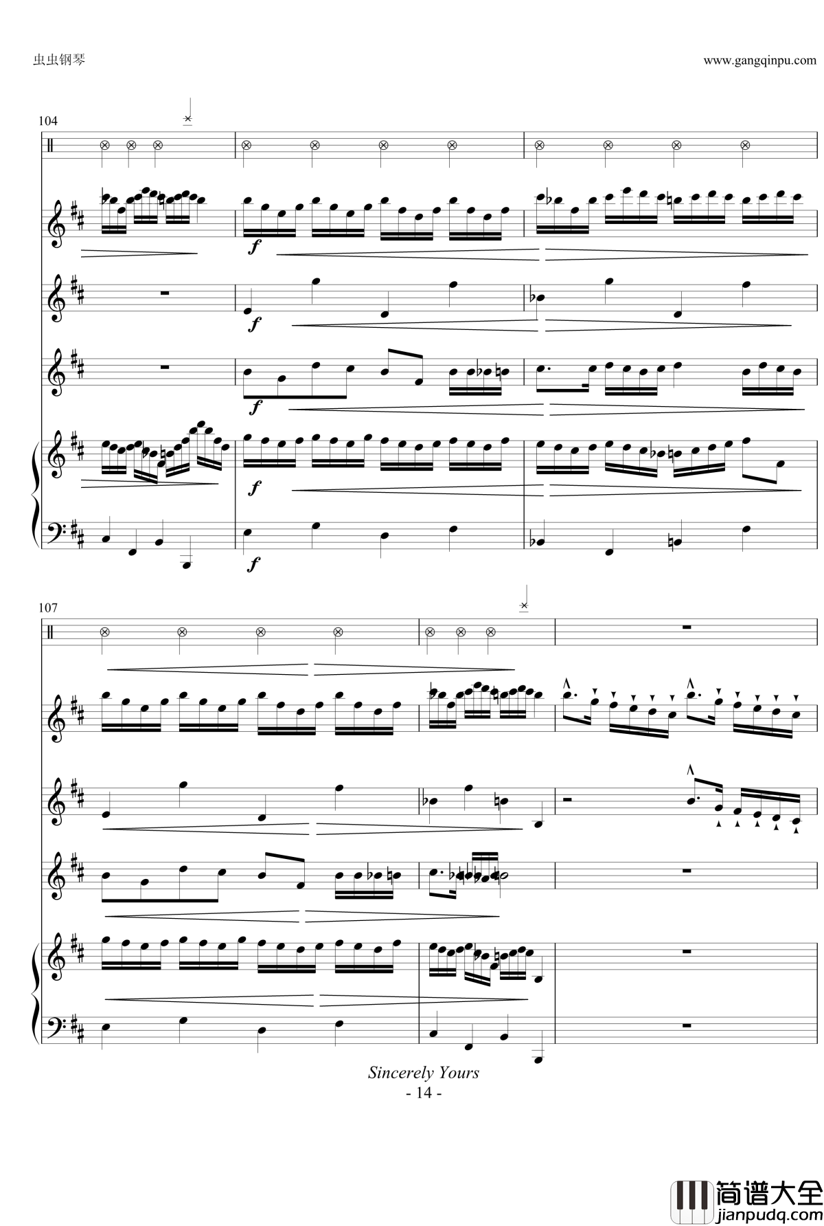 黑猫的探戈钢琴谱_变奏曲_黑猫的探戈