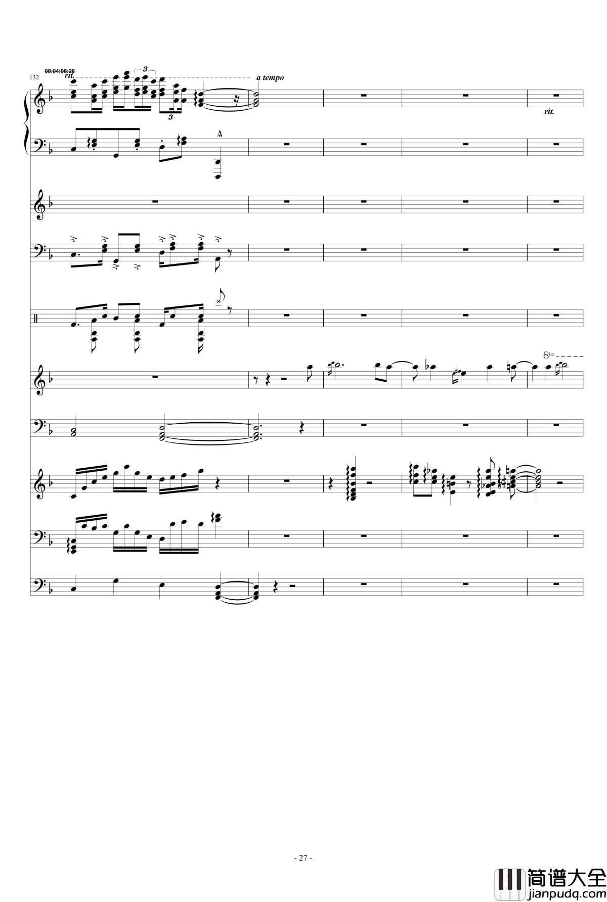 梦绘钢琴谱_E大调协奏曲_airoad