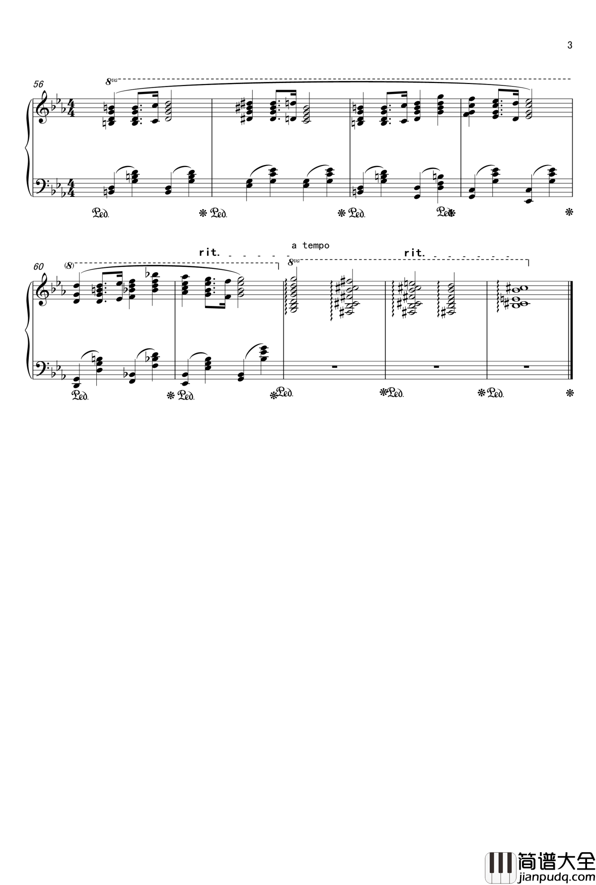 远行者钢琴谱_ShiningLemon