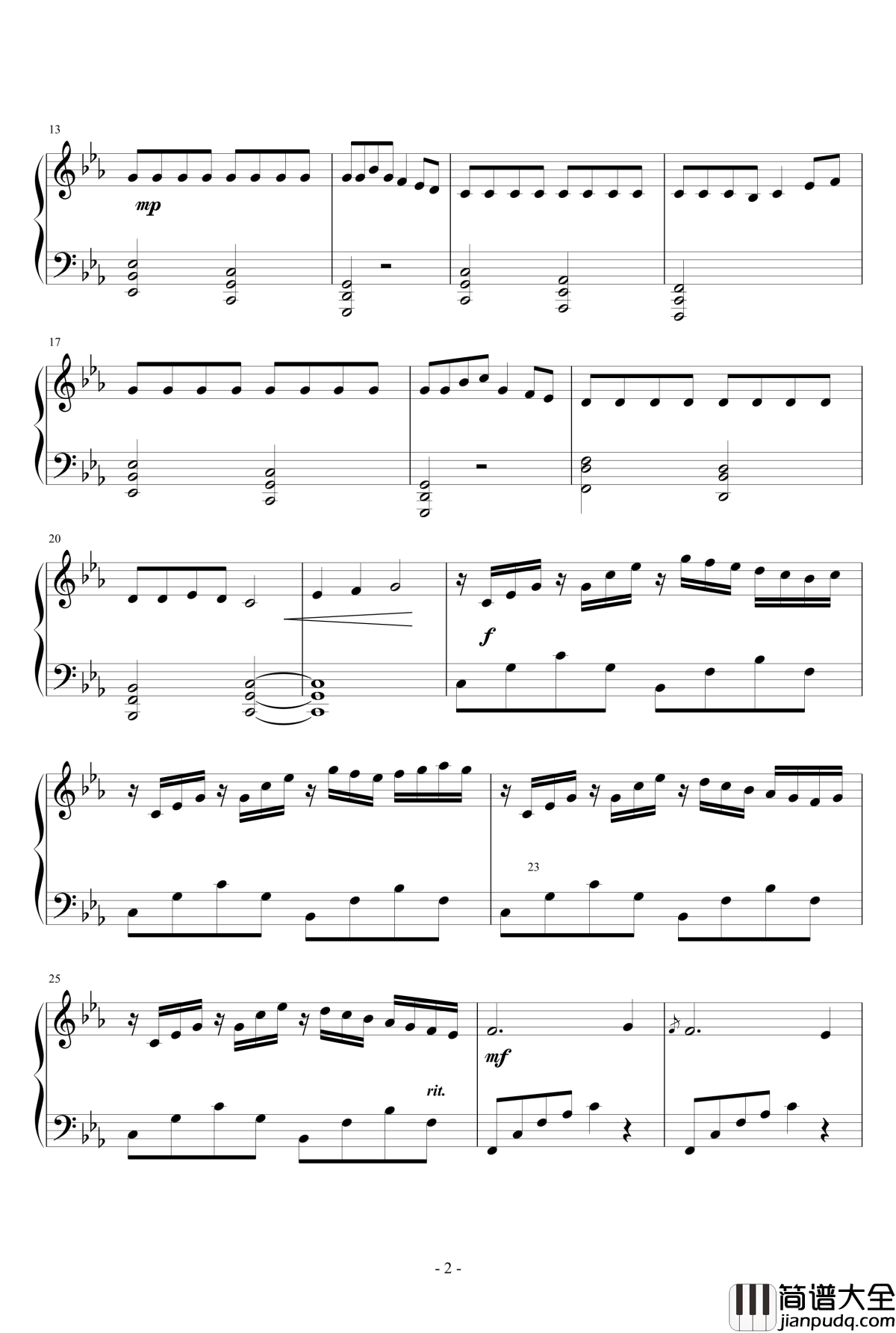 无题钢琴谱_狂音