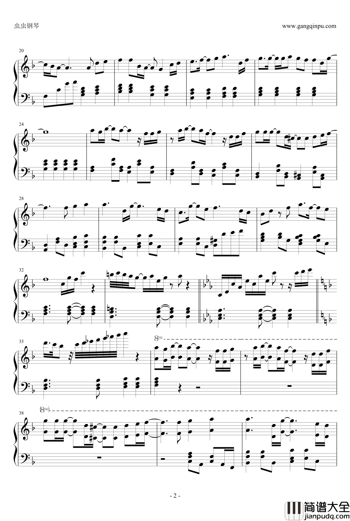 あなたとクリスマスイブ_钢琴谱_有你的圣诞夜_AKB48