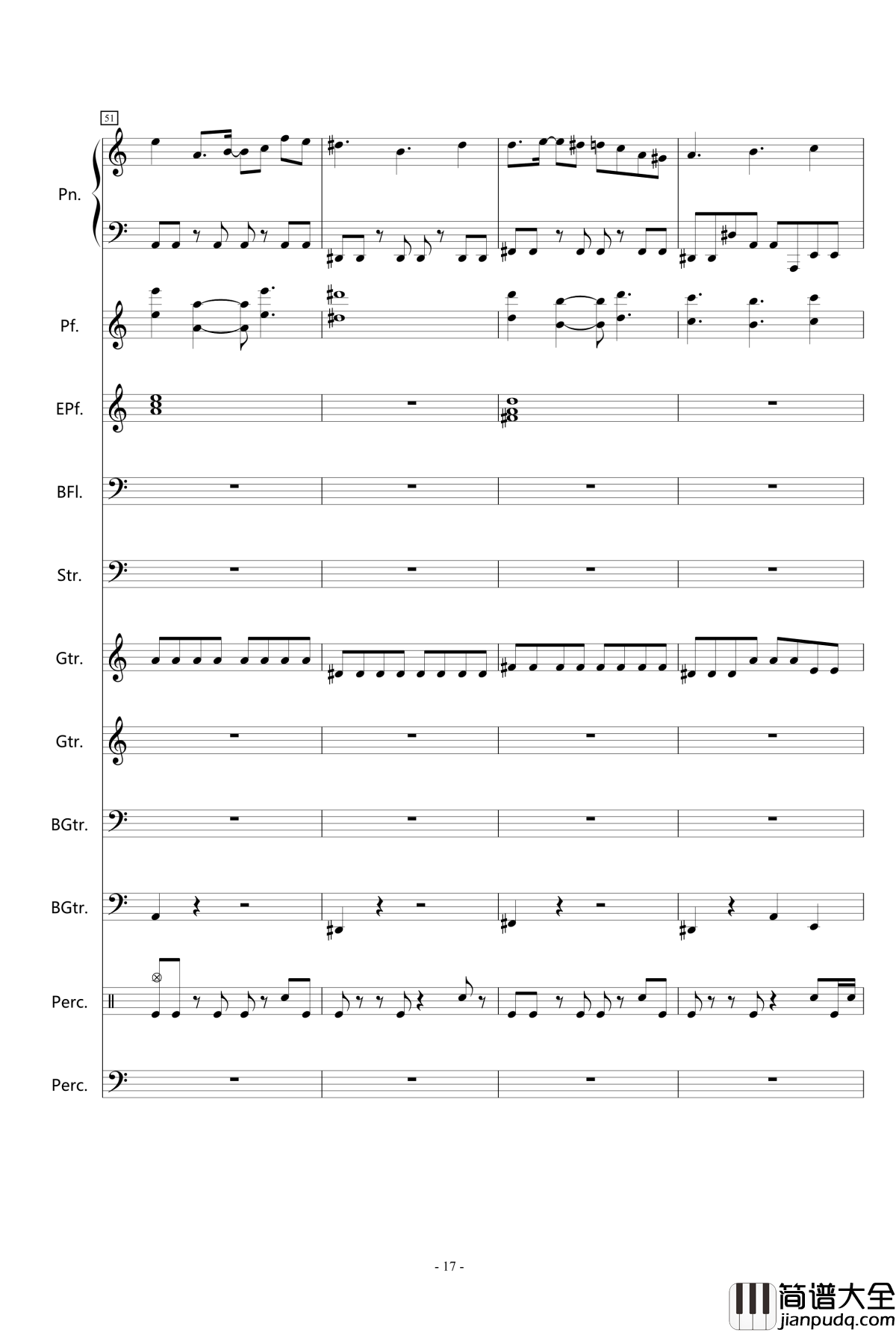 红月钢琴谱_深蓝LXXXIV