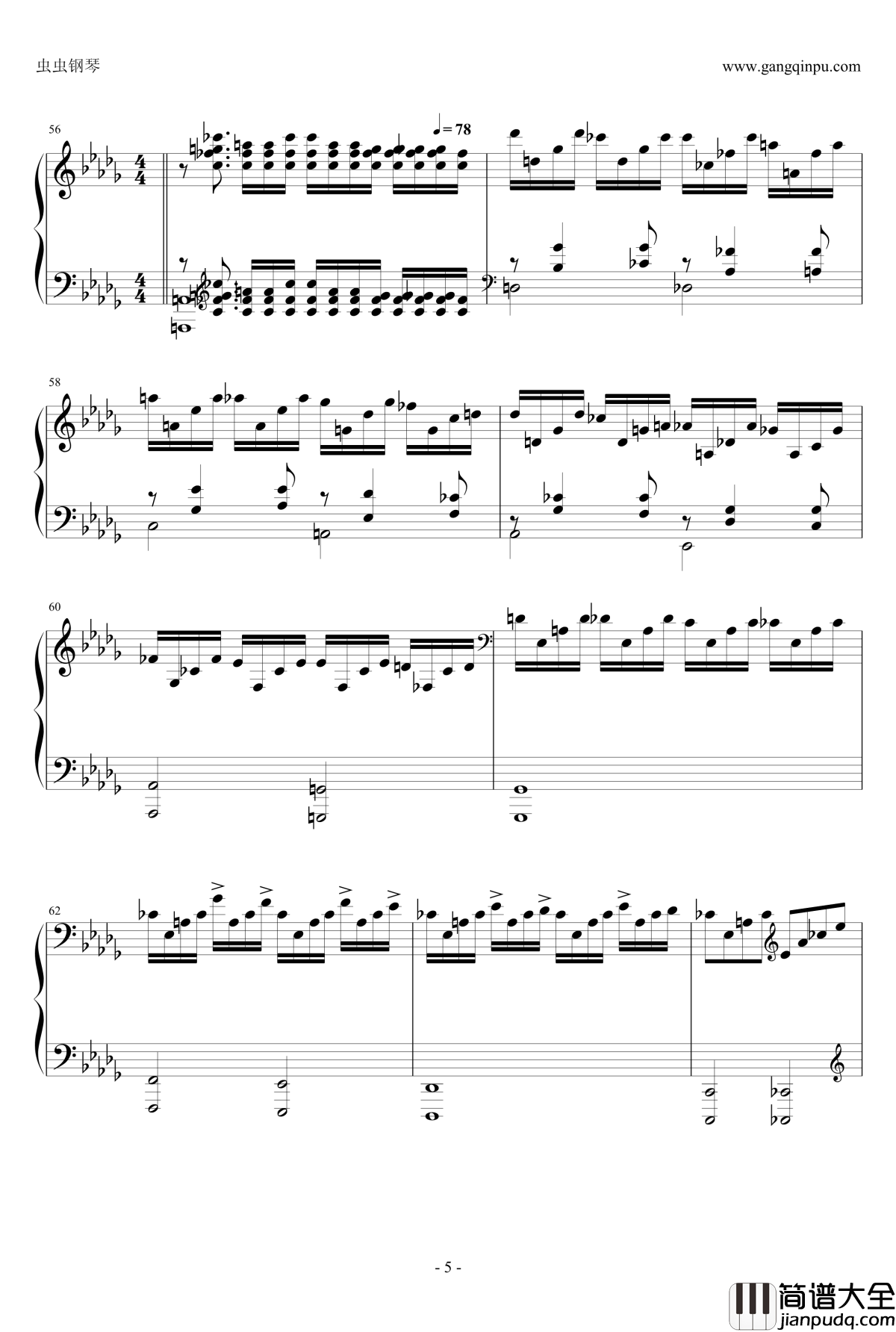 Silence钢琴谱_久石让