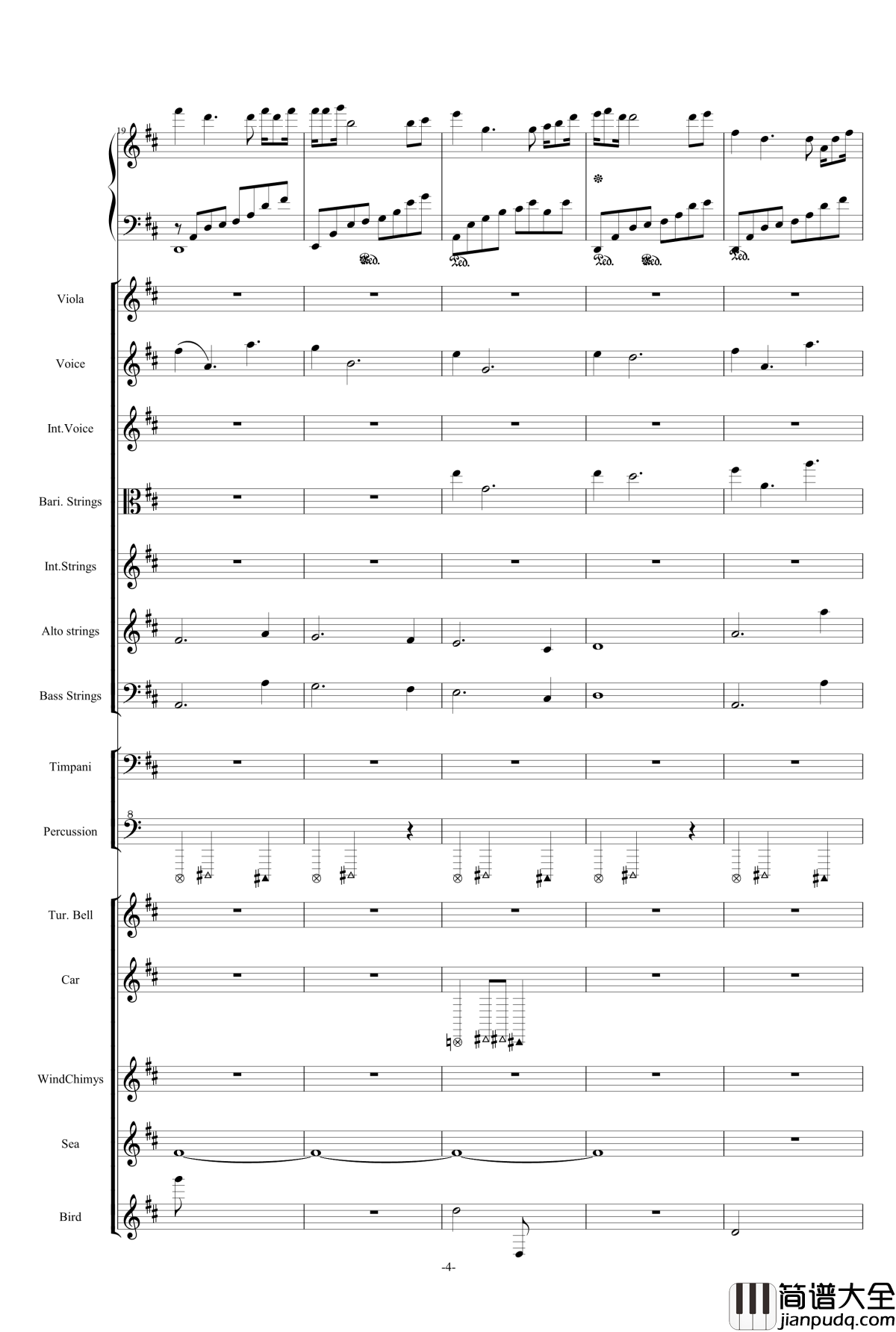 The_Only_King钢琴谱_修改震撼版_快乐小陆鹿