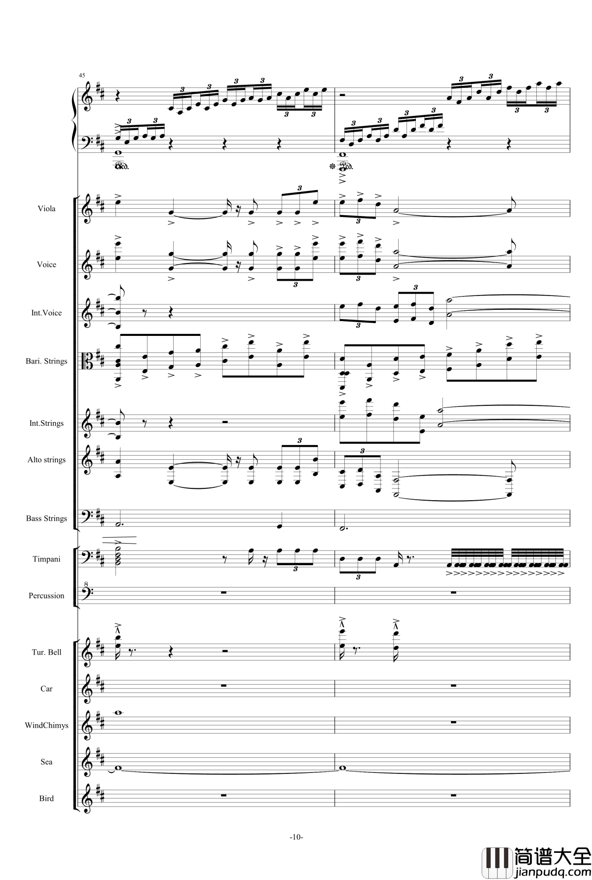 The_Only_King钢琴谱_修改震撼版_快乐小陆鹿