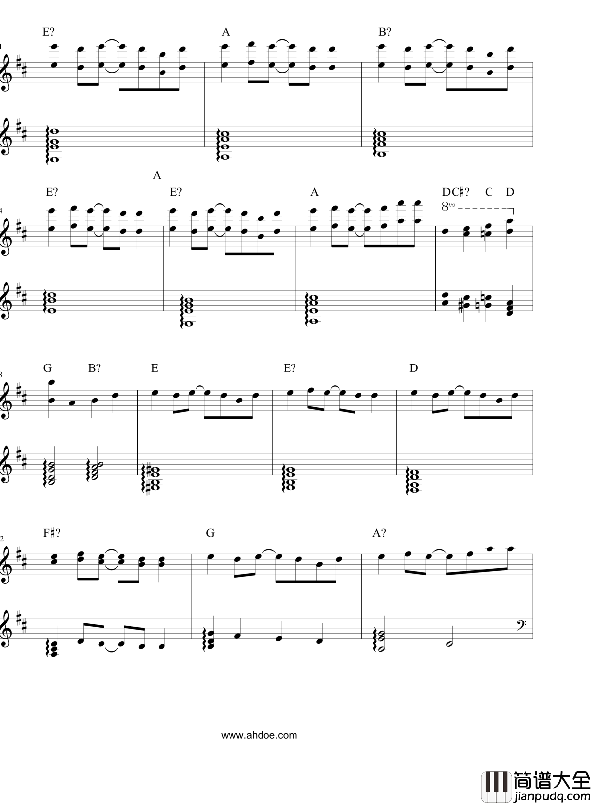 Ikemen_Boogie钢琴谱_花樣少男少女